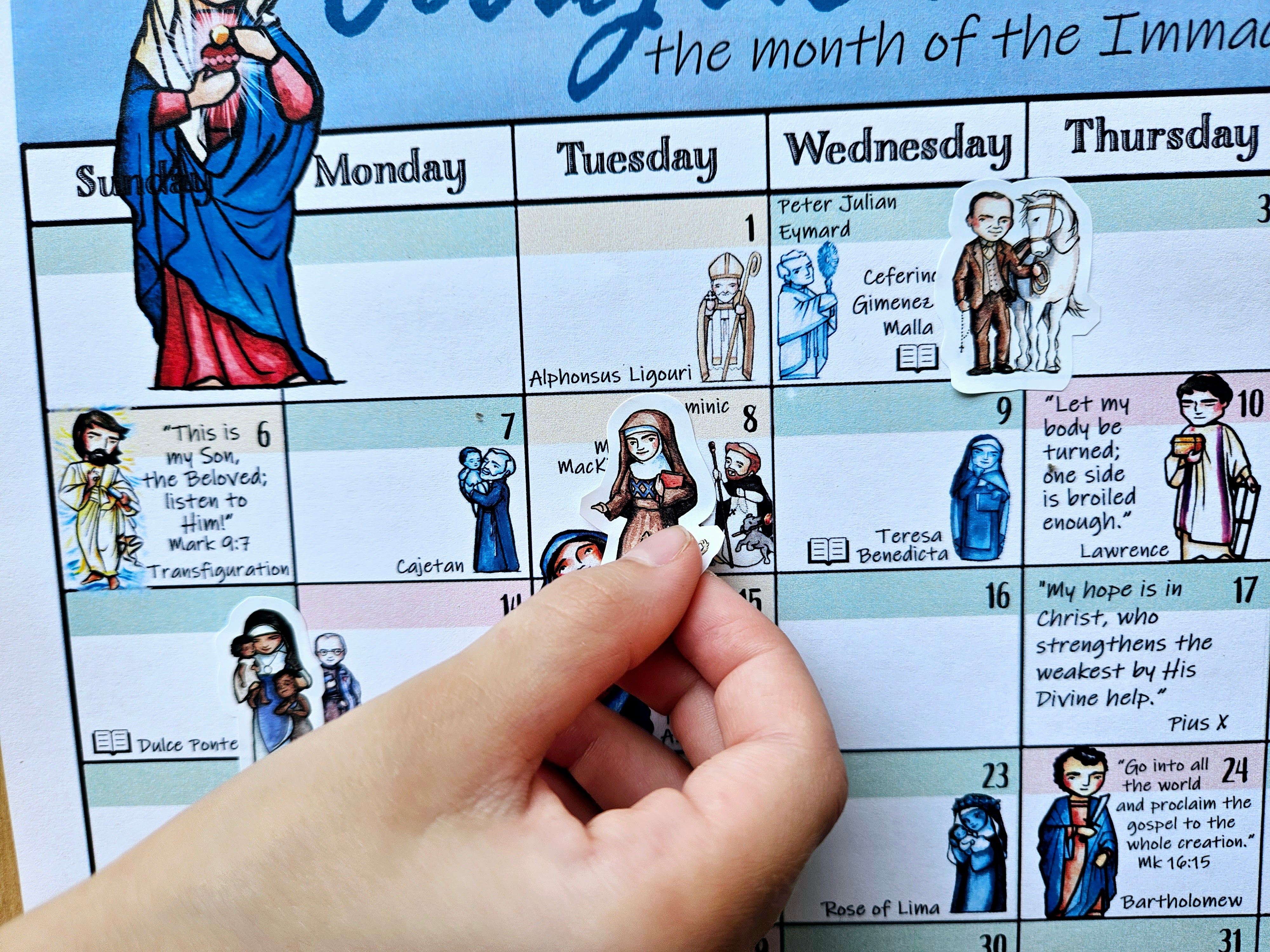 Saints Around the World Activity Bundle