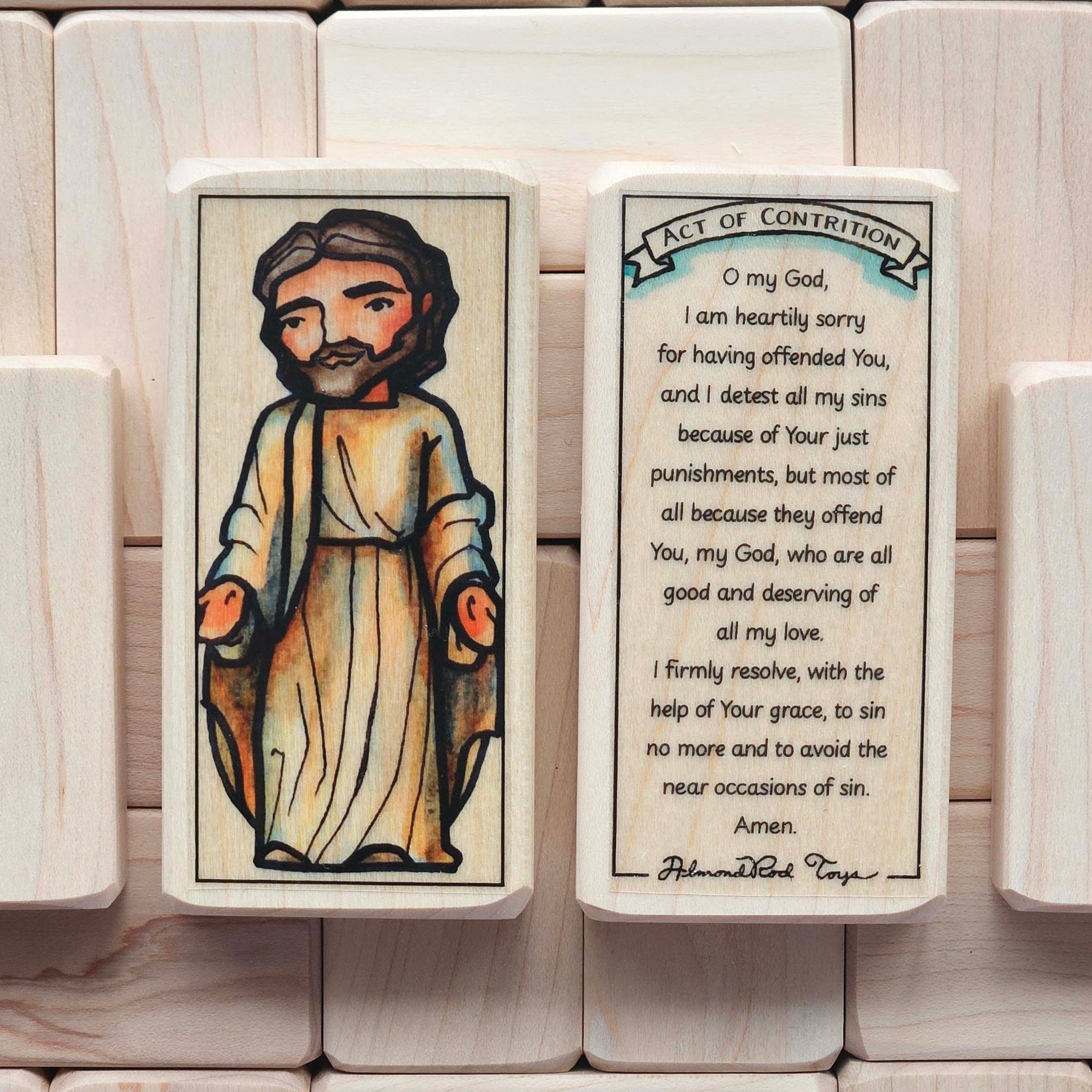 NEW Prayer BIG Blocks // Help Little Ones Memorize these Important Prayers // Reg Retail $19 each