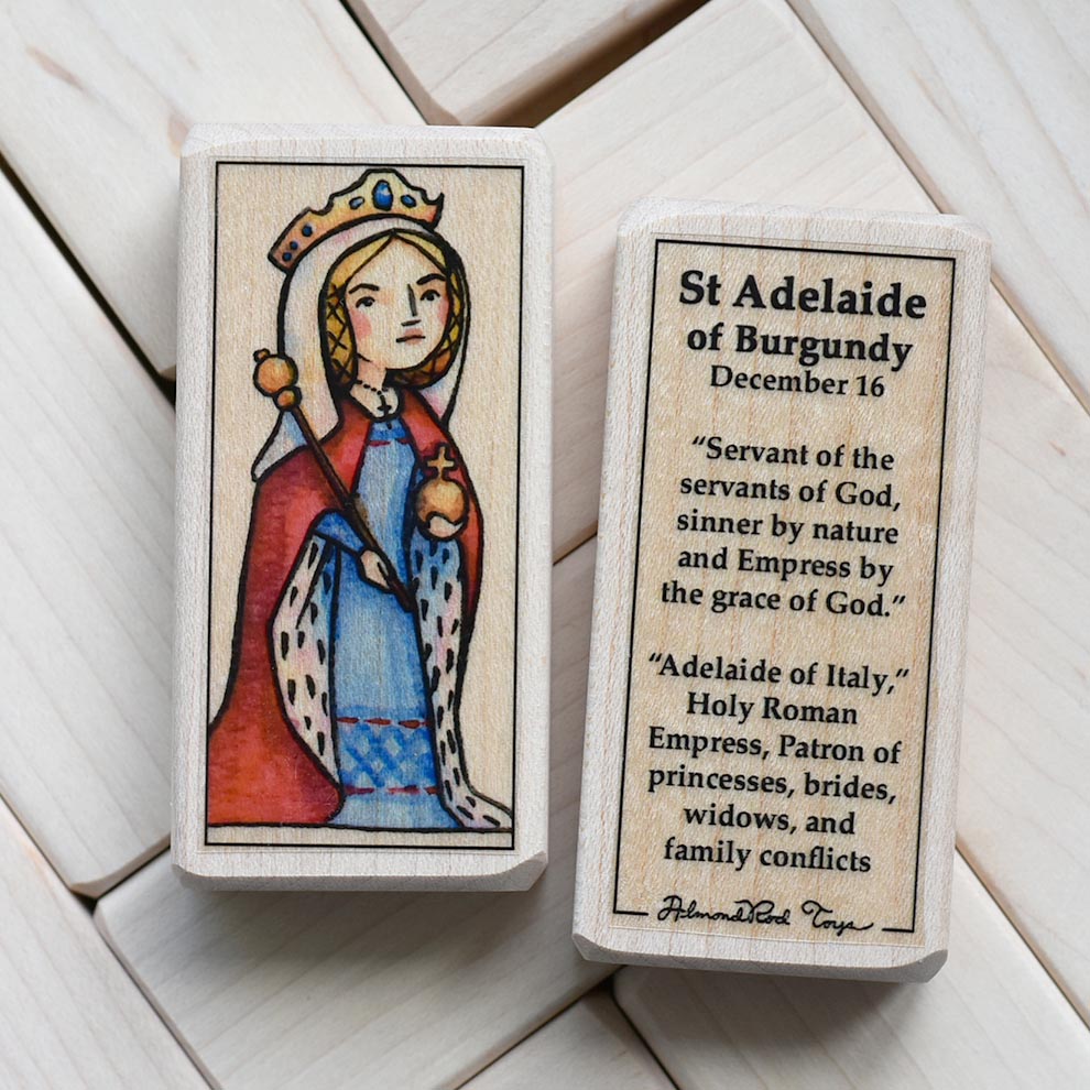 Adelaide Patron Saint Block