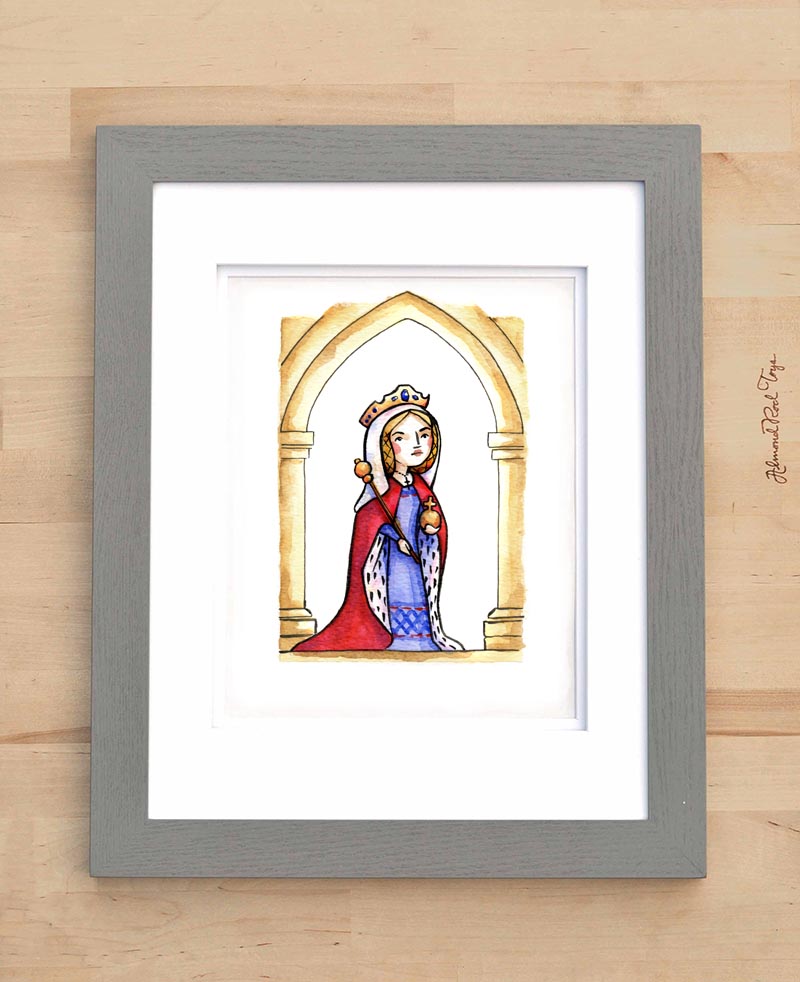 Adelaide of Burgundy // Print