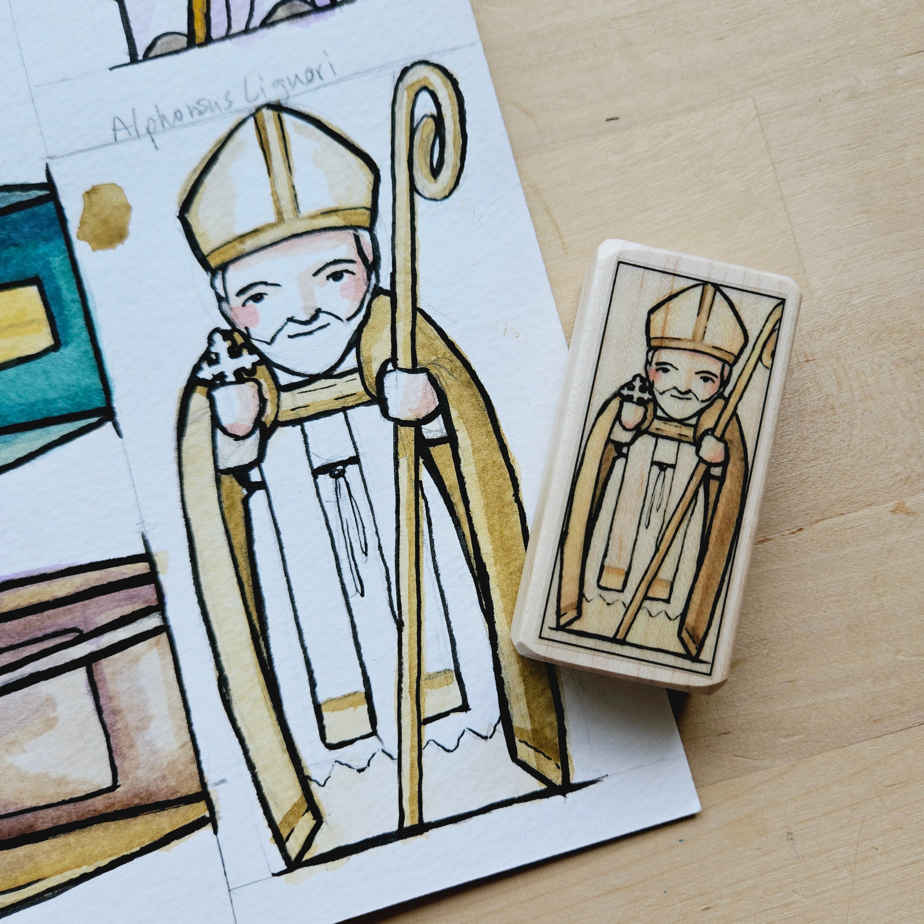 Alphonsus Ligouri // Patron Saint Block