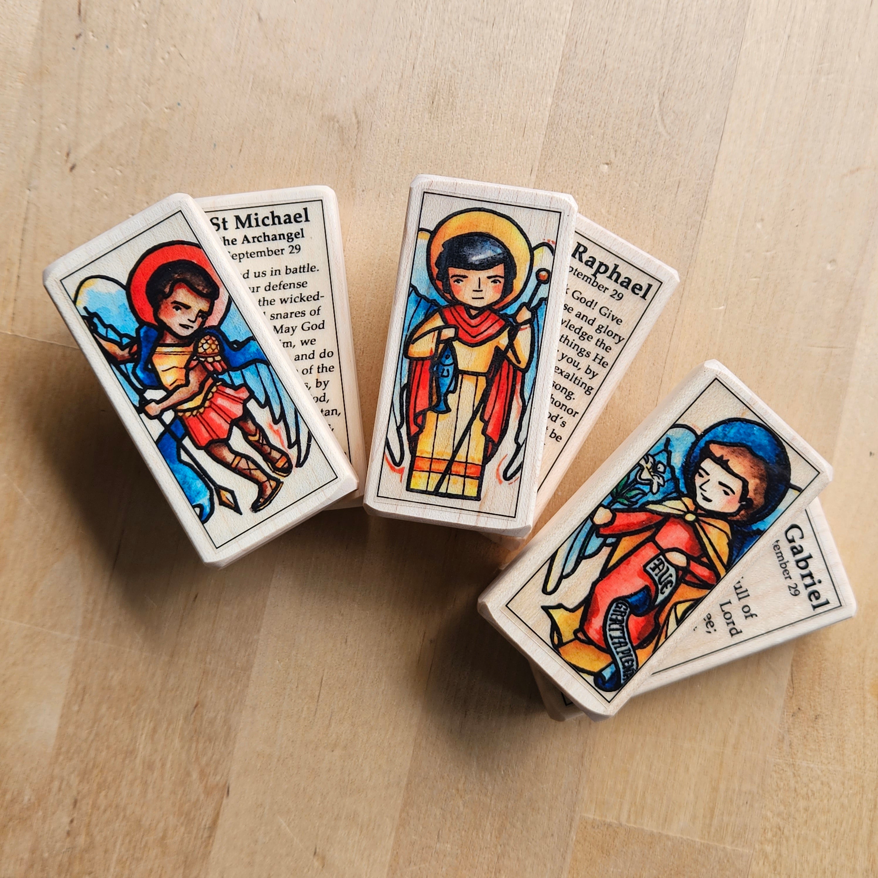 Raphael the Archangel // Patron Saint Block