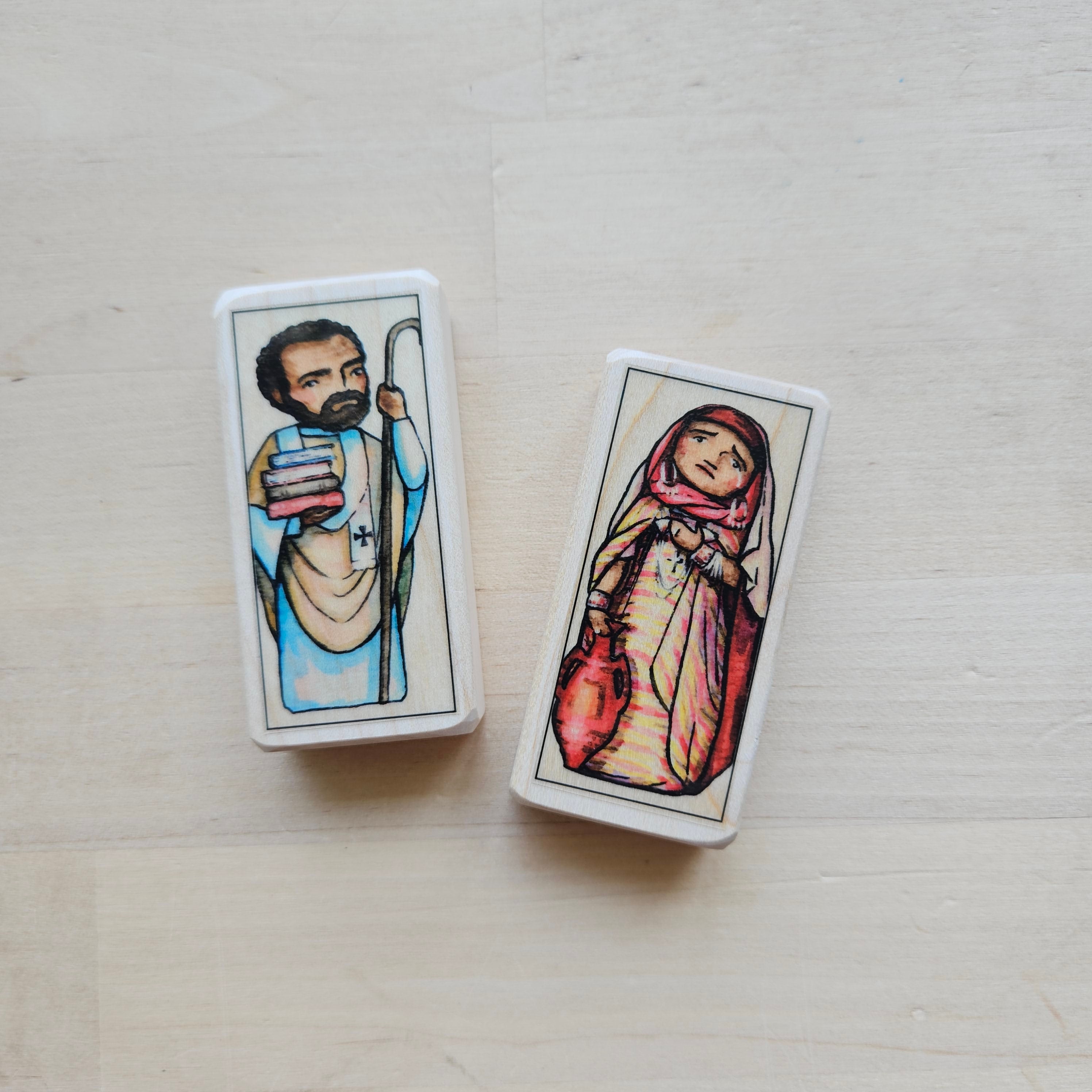 Augustine // Patron Saint Block