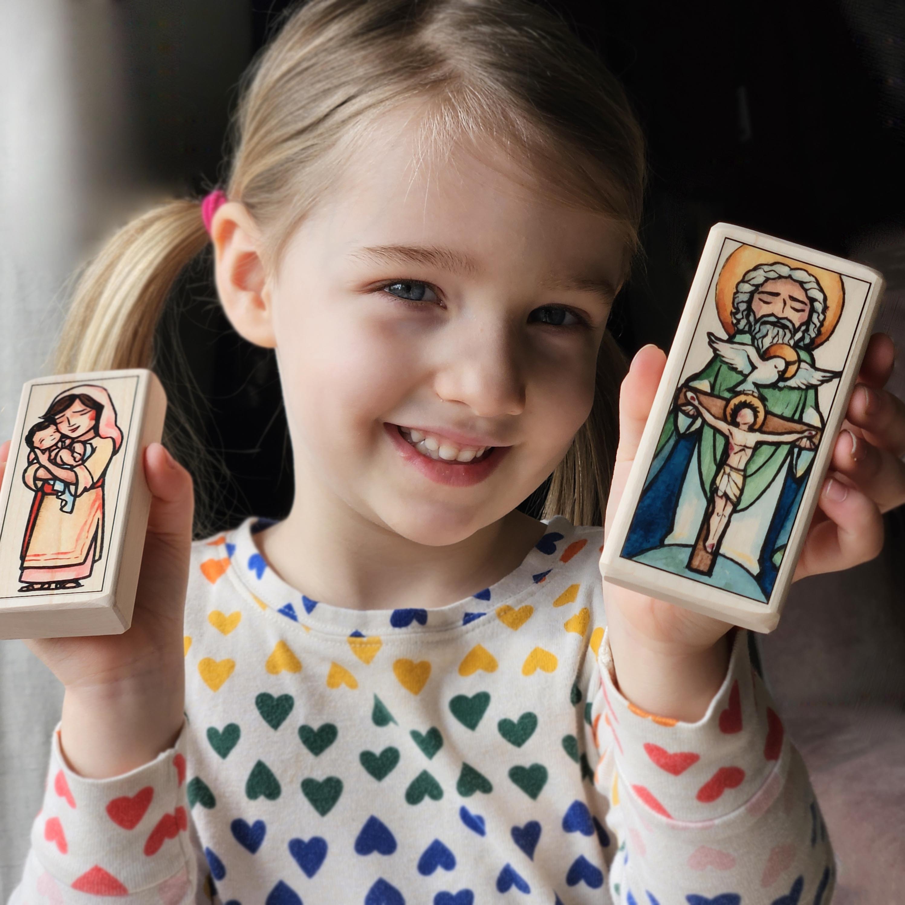 NEW Prayer BIG Blocks // Help Little Ones Memorize these Important Prayers // Reg Retail $19 each