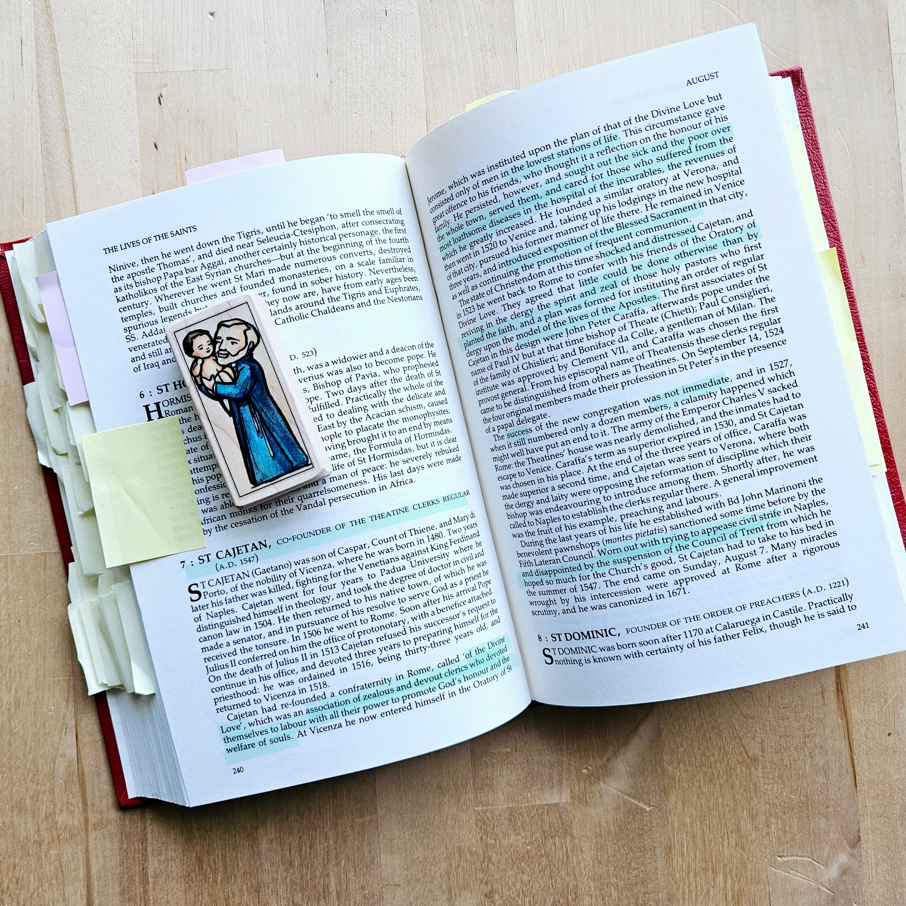 Cajetan // Patron Saint Block
