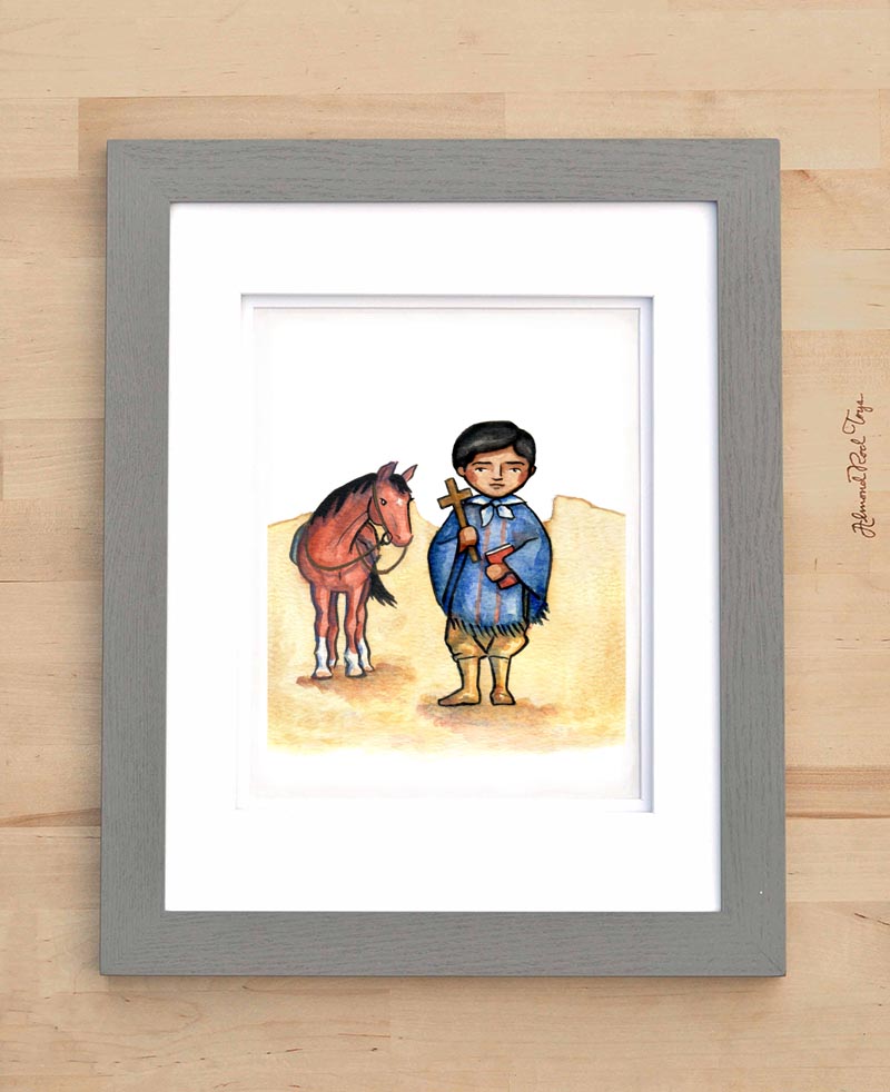 Ceferino Namuncura Print