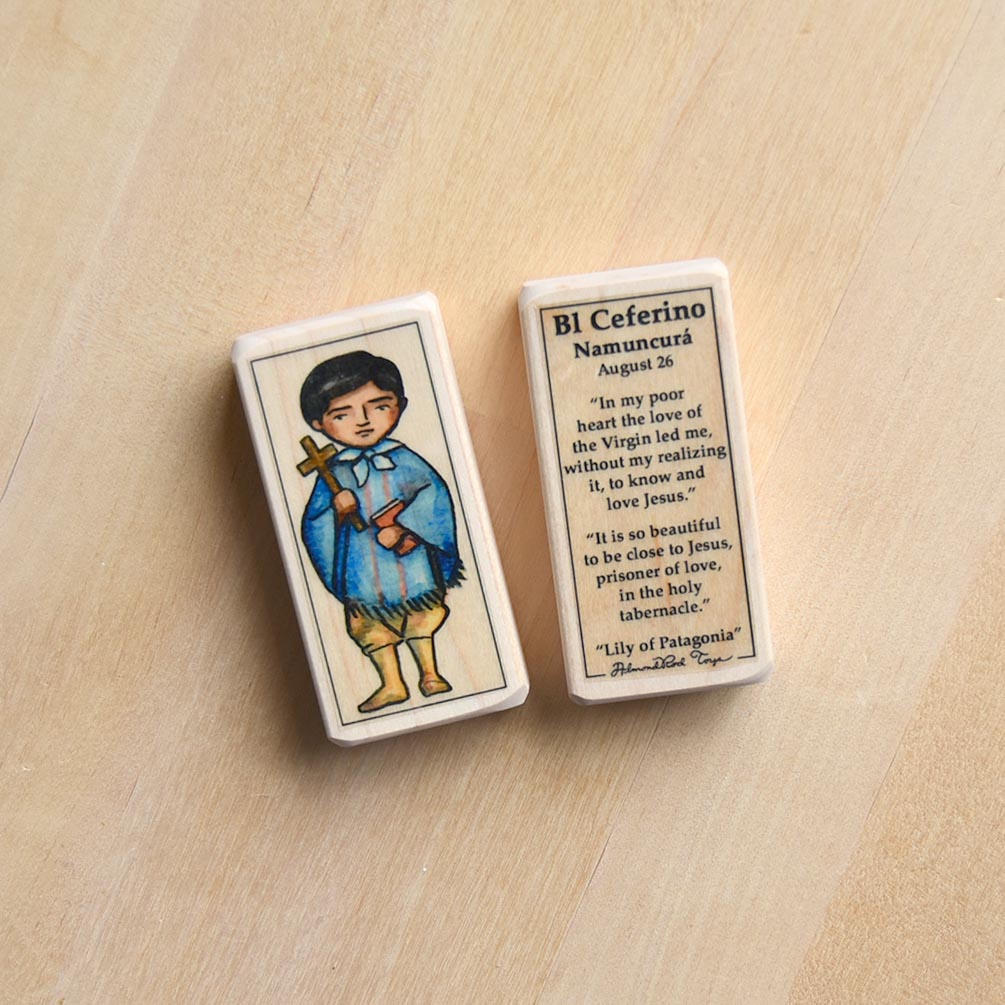 Ceferino Namuncura Patron Saint Block