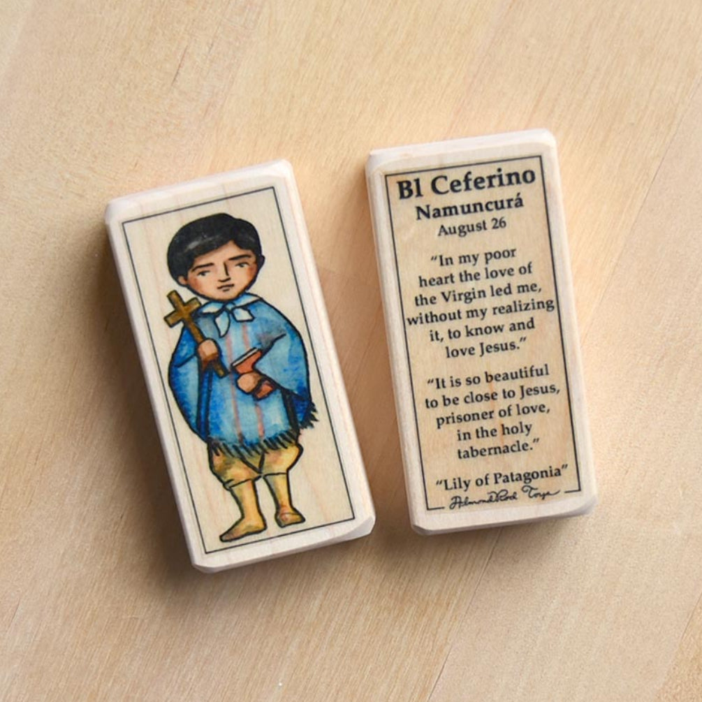 Ceferino Namuncura Patron Saint Block