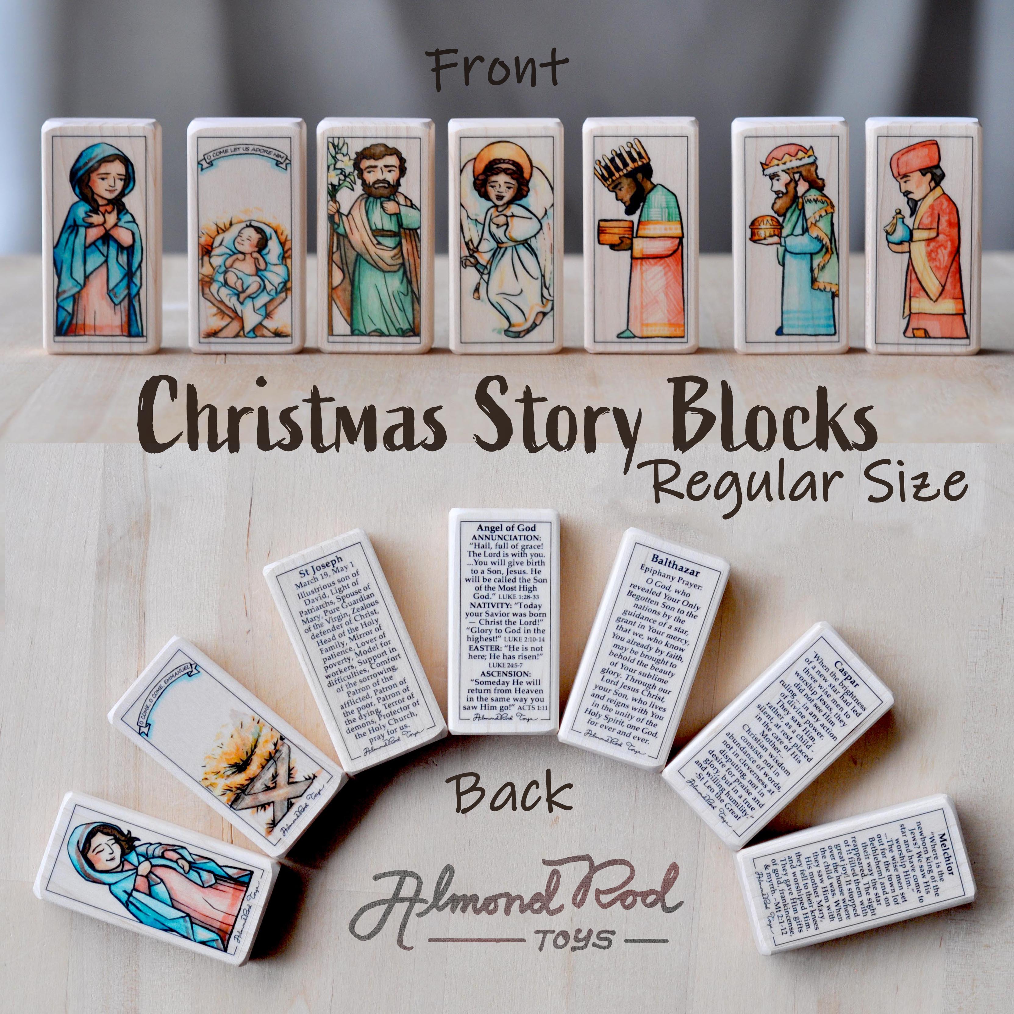 NEW Christmas Story BIG Block Set // Heavy Duty Nativity for all ages