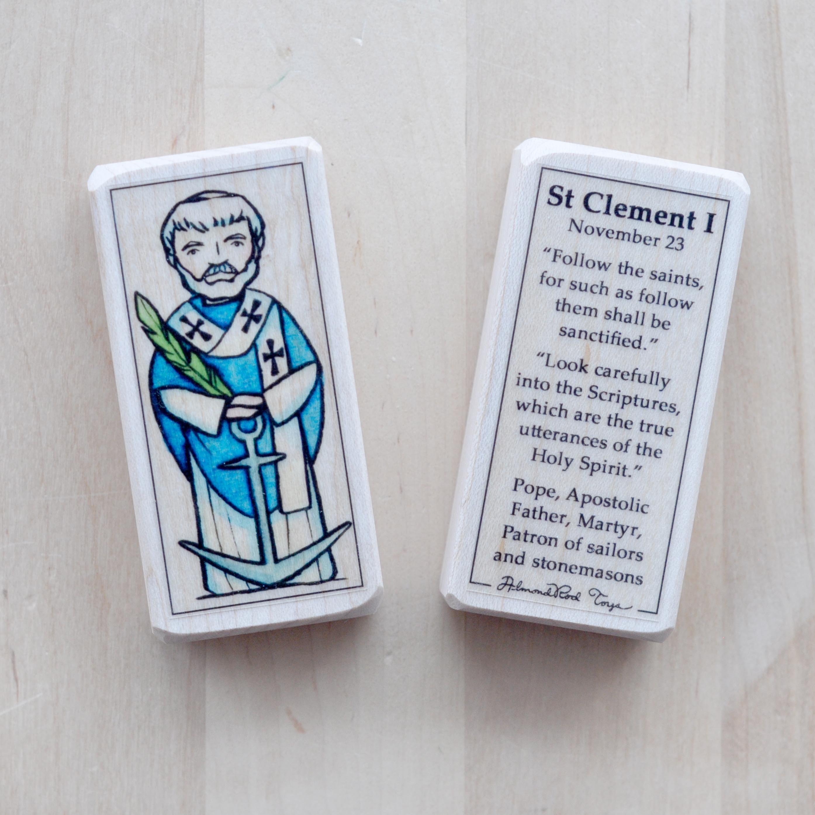 Clement I // Patron Saint Block