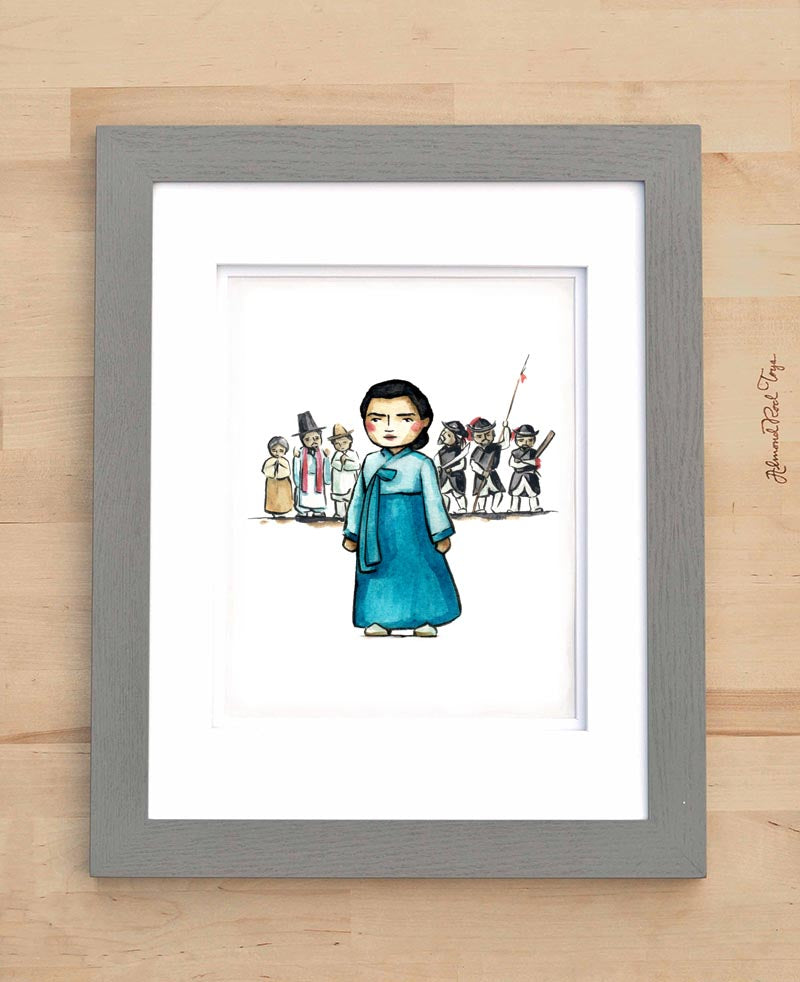 Columba Kang Wan Suk Print