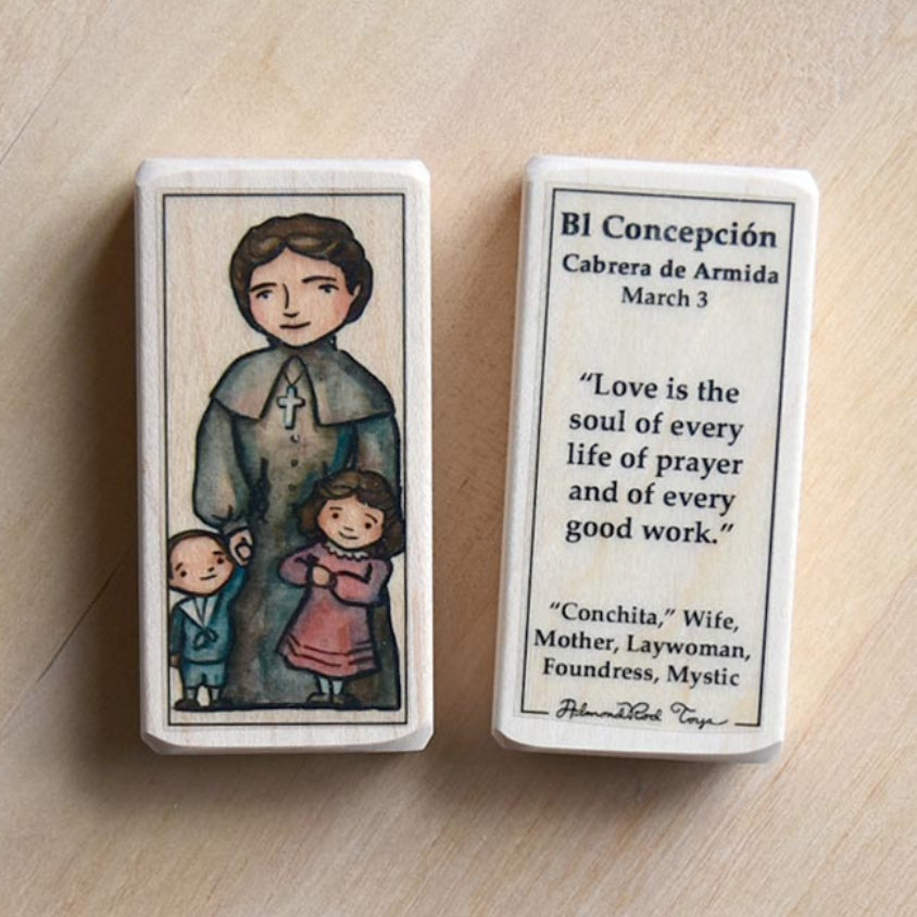 Concepción Cabrera De Armida (Conchita) Patron Saint Block