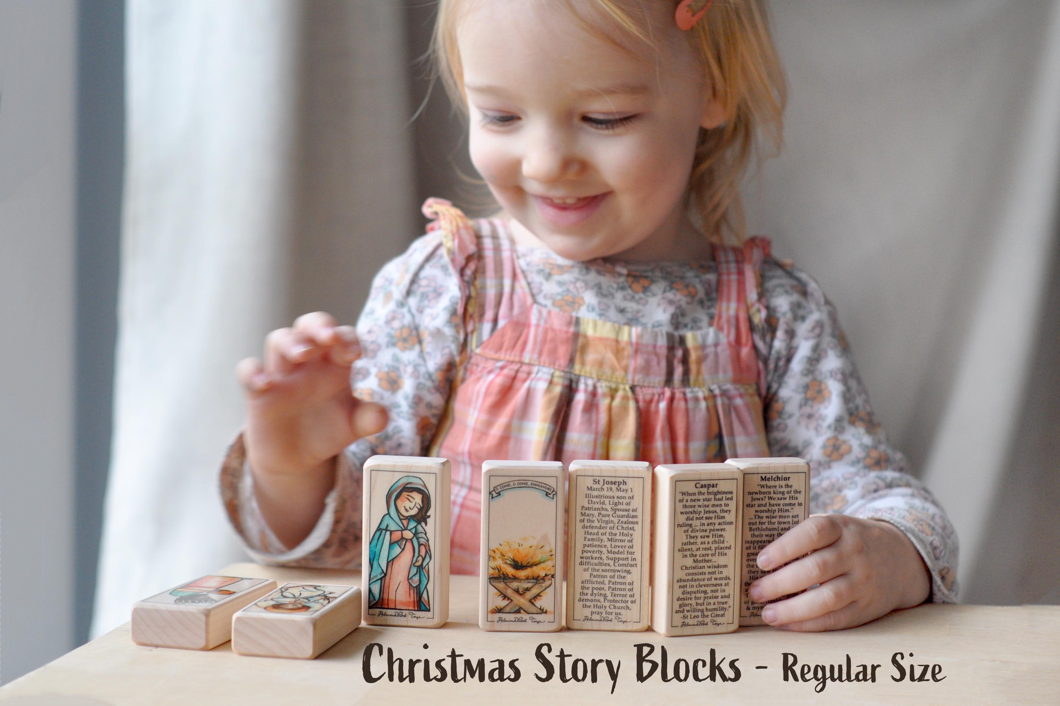 NEW Christmas Story BIG Block Set // Heavy Duty Nativity for all ages