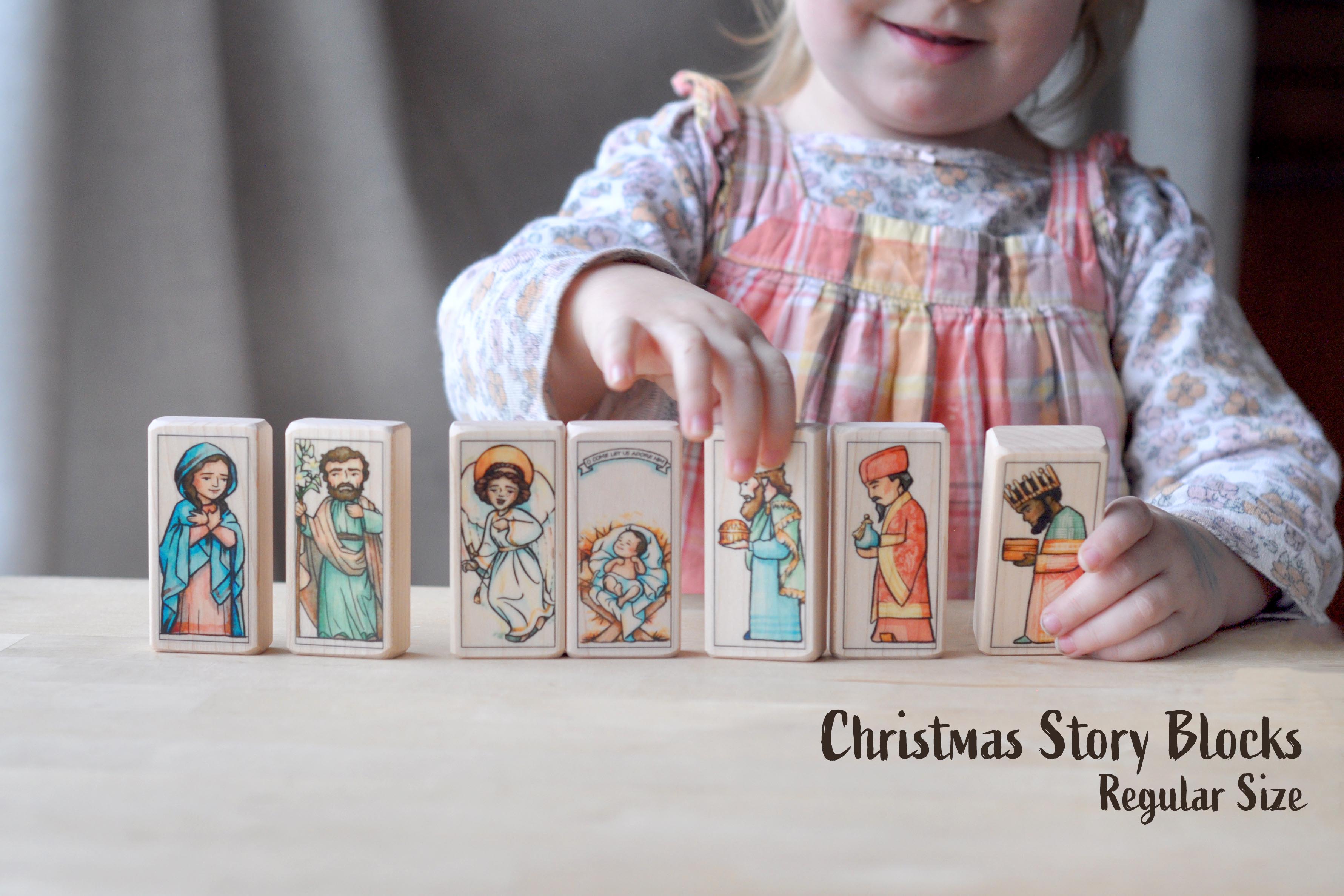 NEW Christmas Story BIG Block Set // Heavy Duty Nativity for all ages