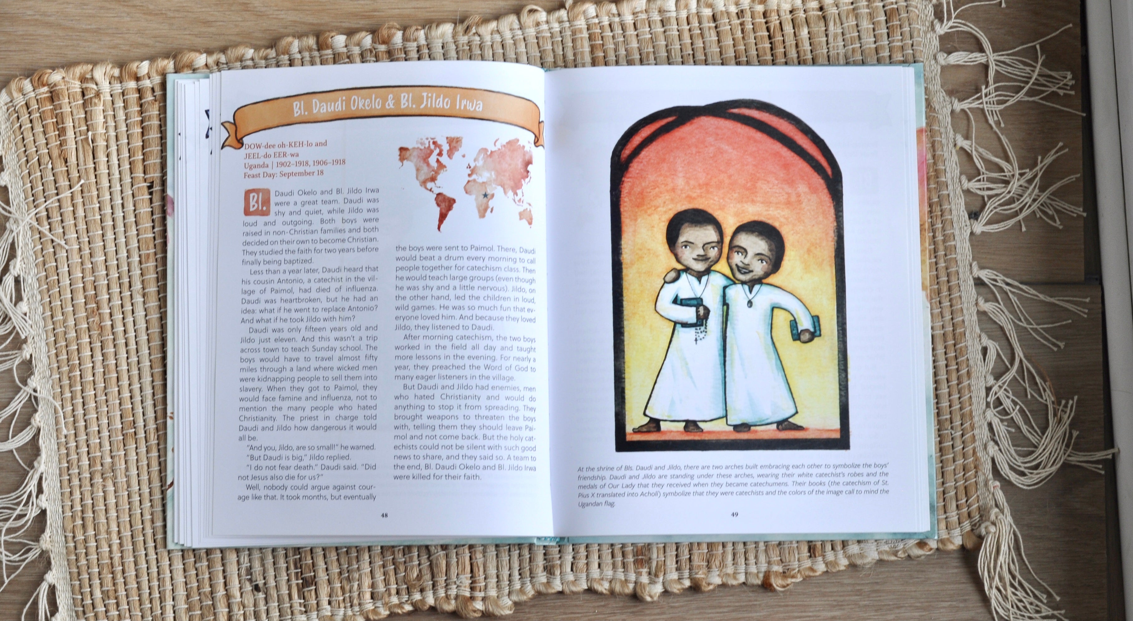 Daudi and Jildo // Patron Saint Block