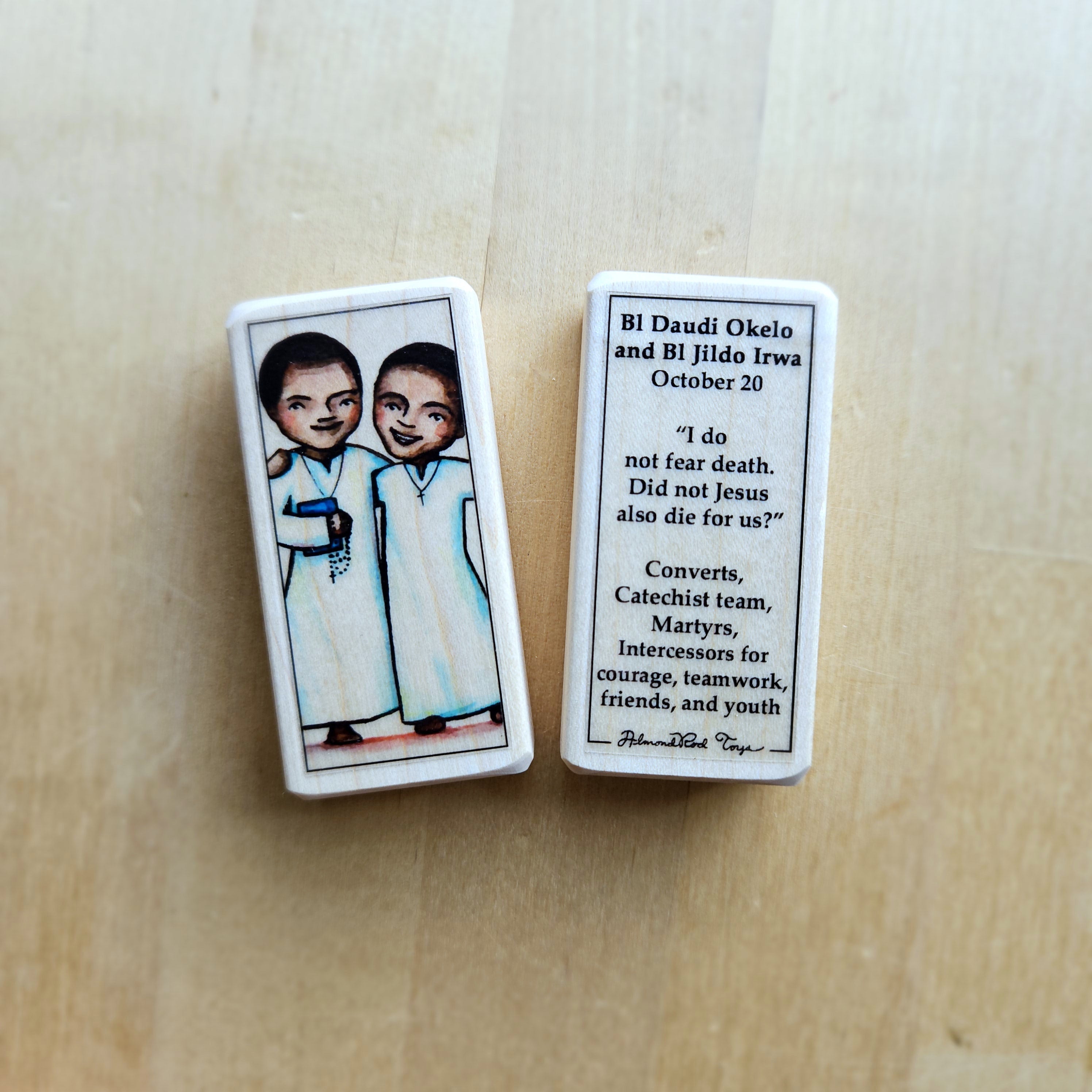 Daudi and Jildo // Patron Saint Block