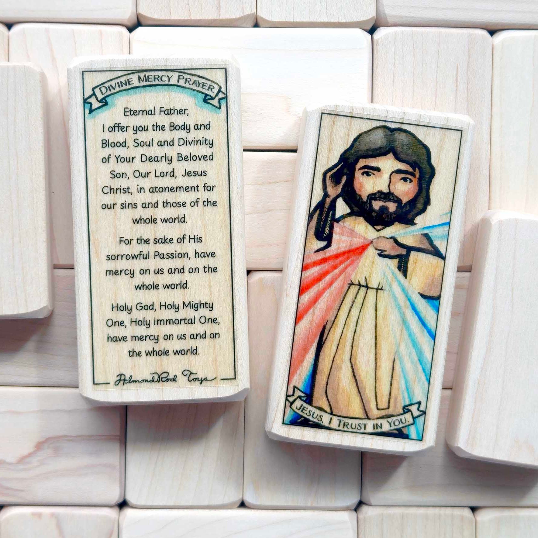 NEW Prayer BIG Blocks // Help Little Ones Memorize these Important Prayers // Reg Retail $19 each