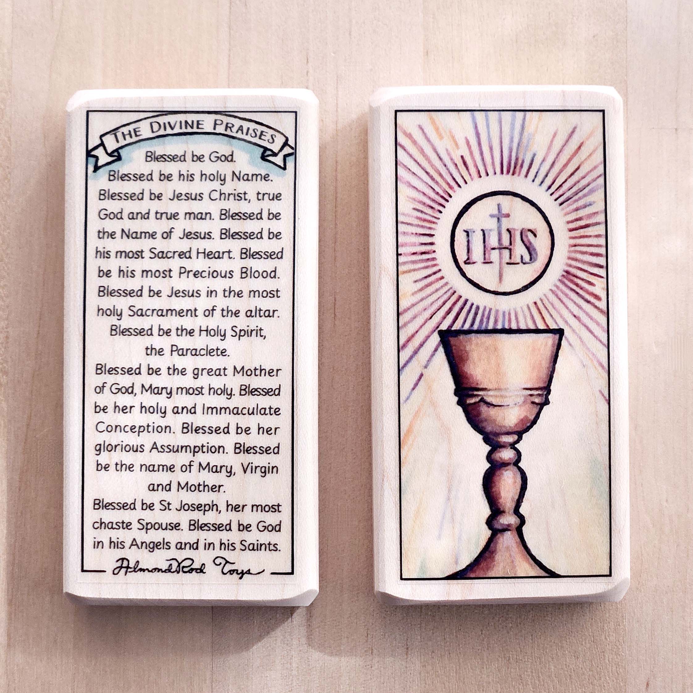 NEW Prayer BIG Blocks // Help Little Ones Memorize these Important Prayers // Reg Retail $19 each
