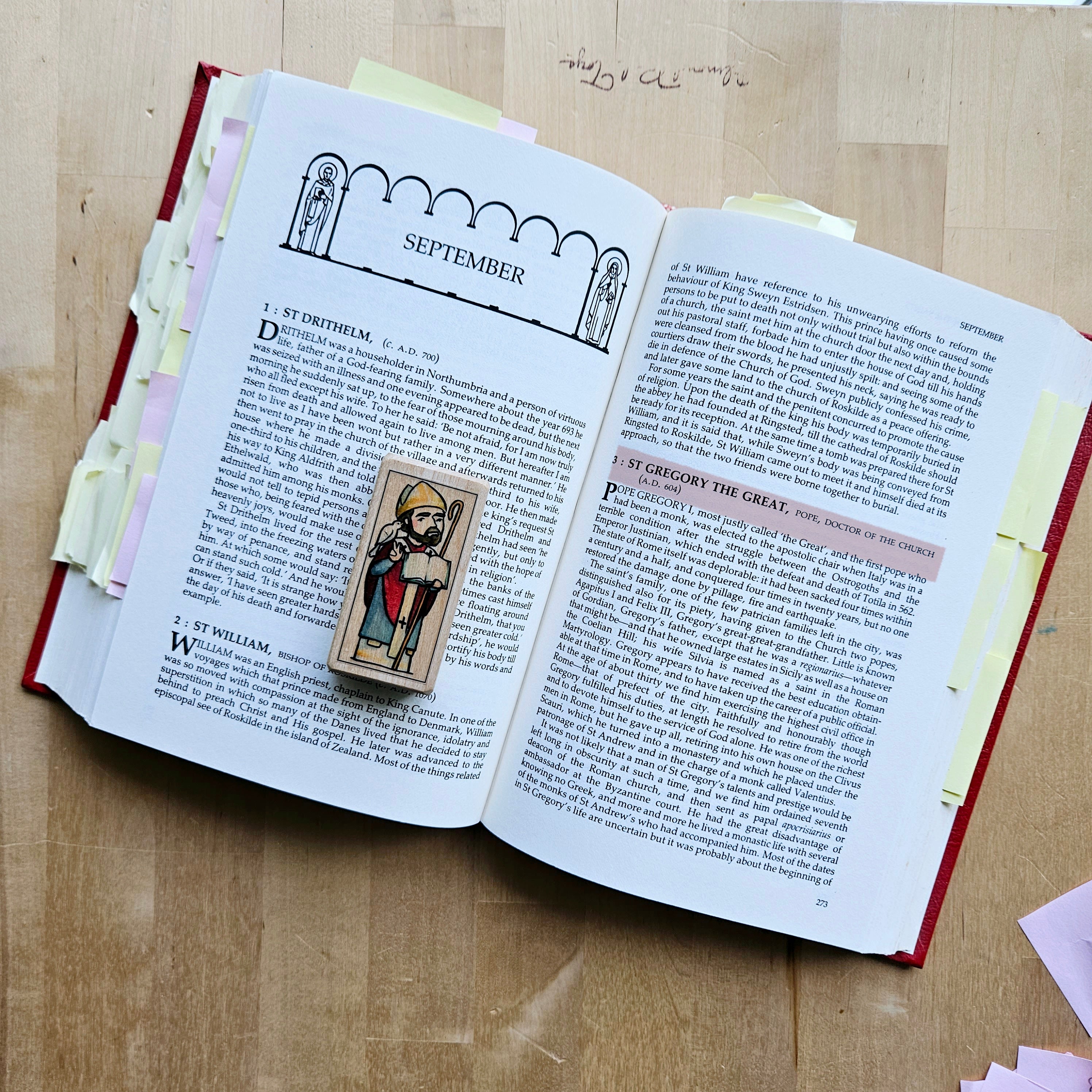 Gregory the Great // Patron Saint Block