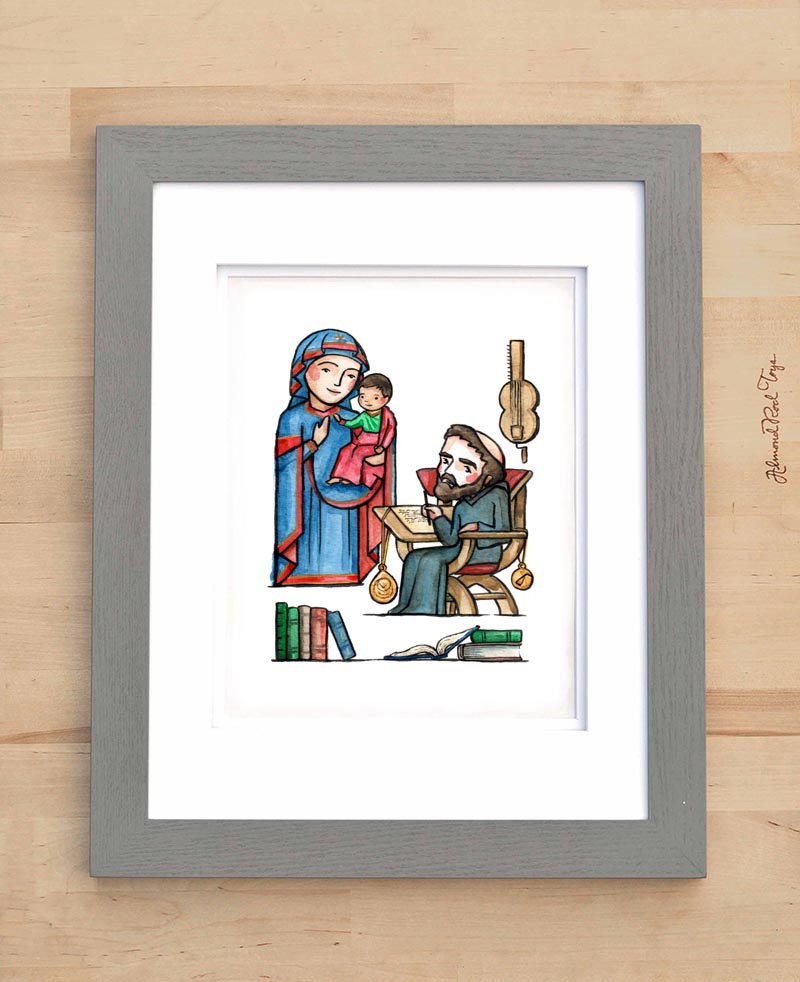 Hermann of Reichenau // Print