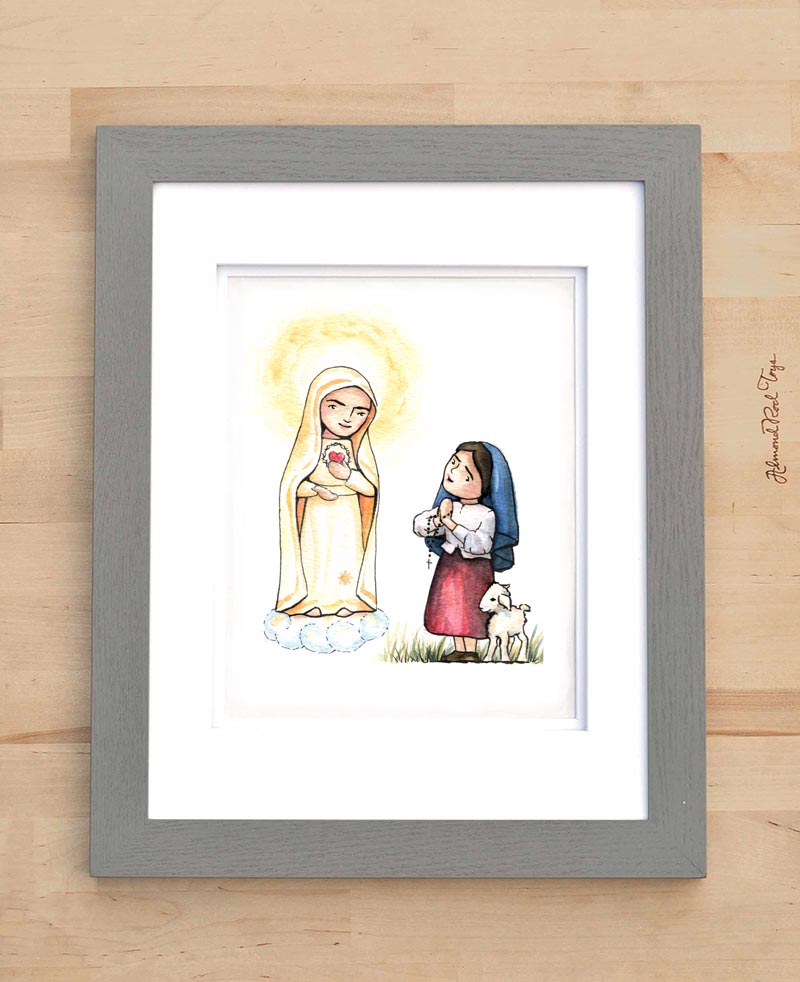 Jacinta Marto // Print