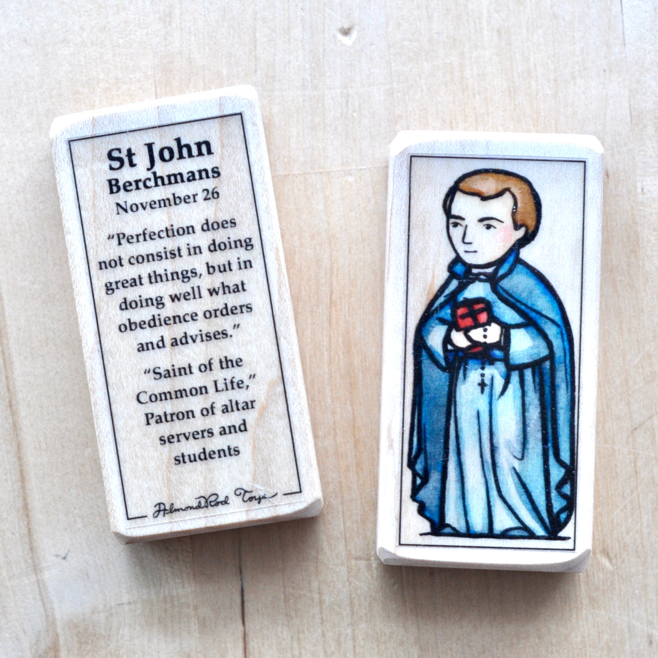 John Berchmans // Patron Saint Block