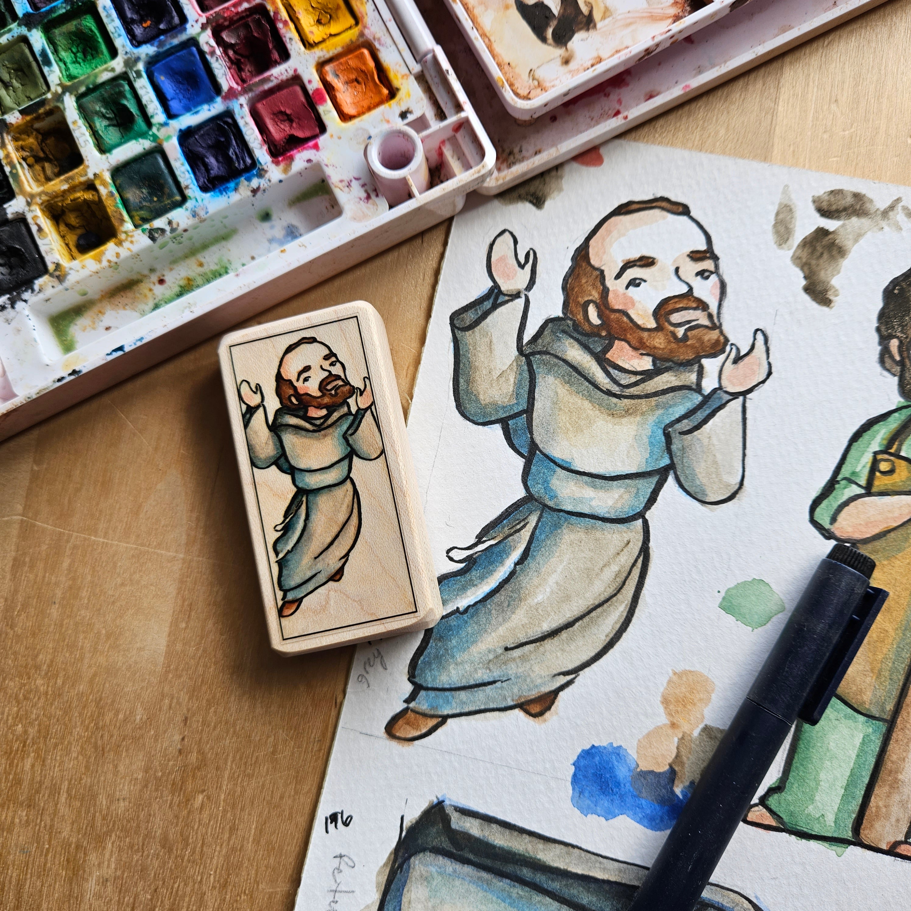 Joseph of Cupertino // Patron Saint Block