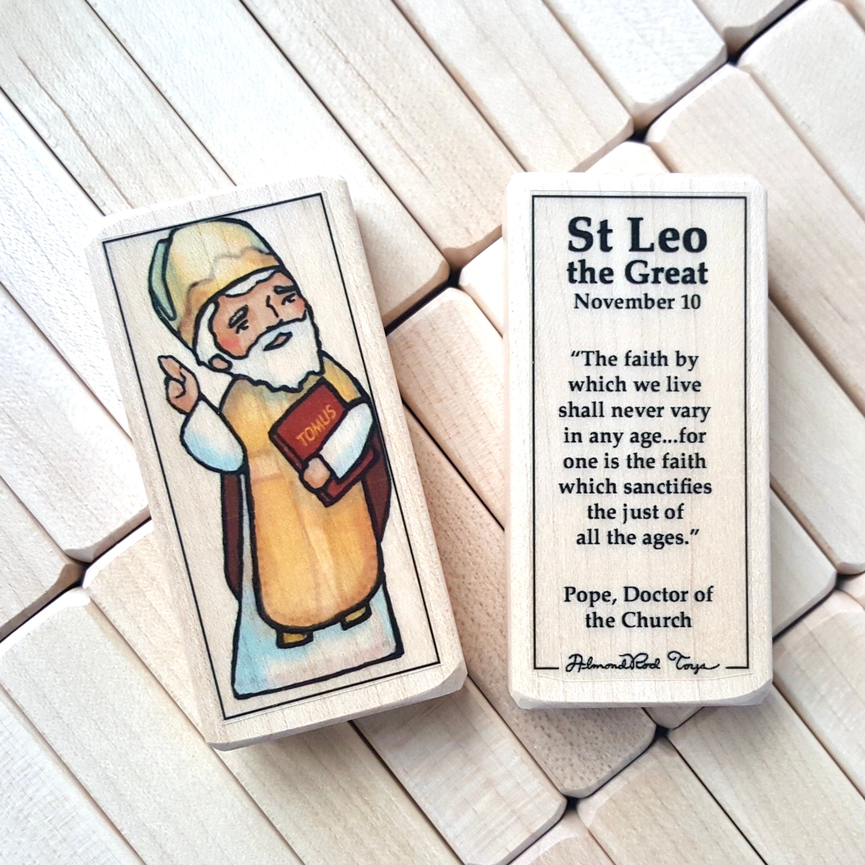 Leo the Great // Patron Saint Block