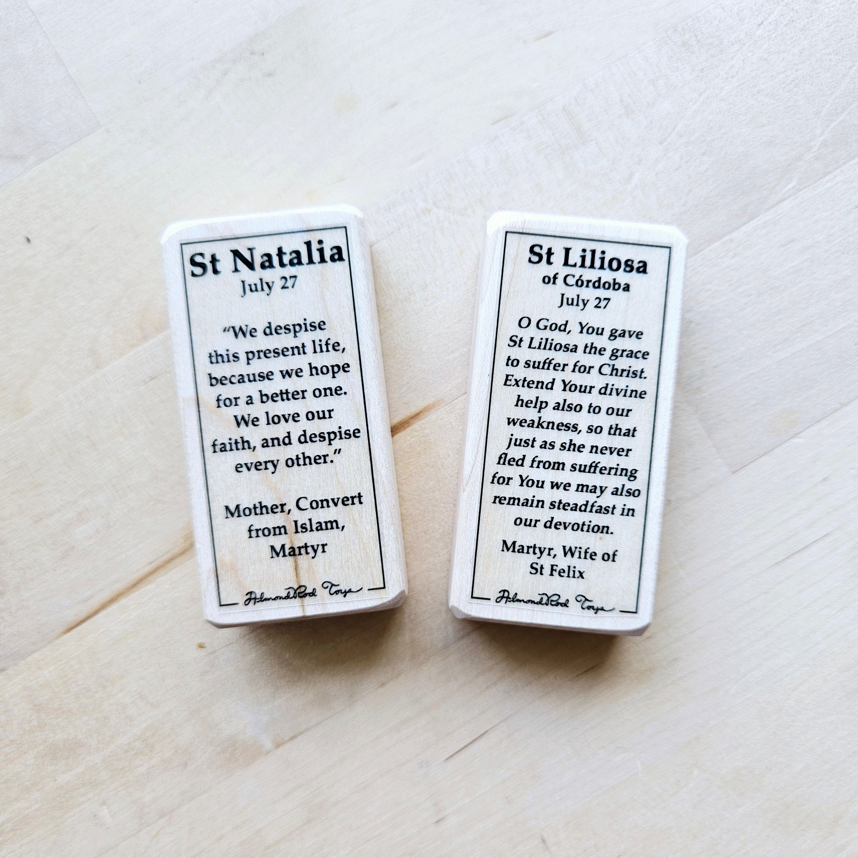 Natalia // Patron Saint Block