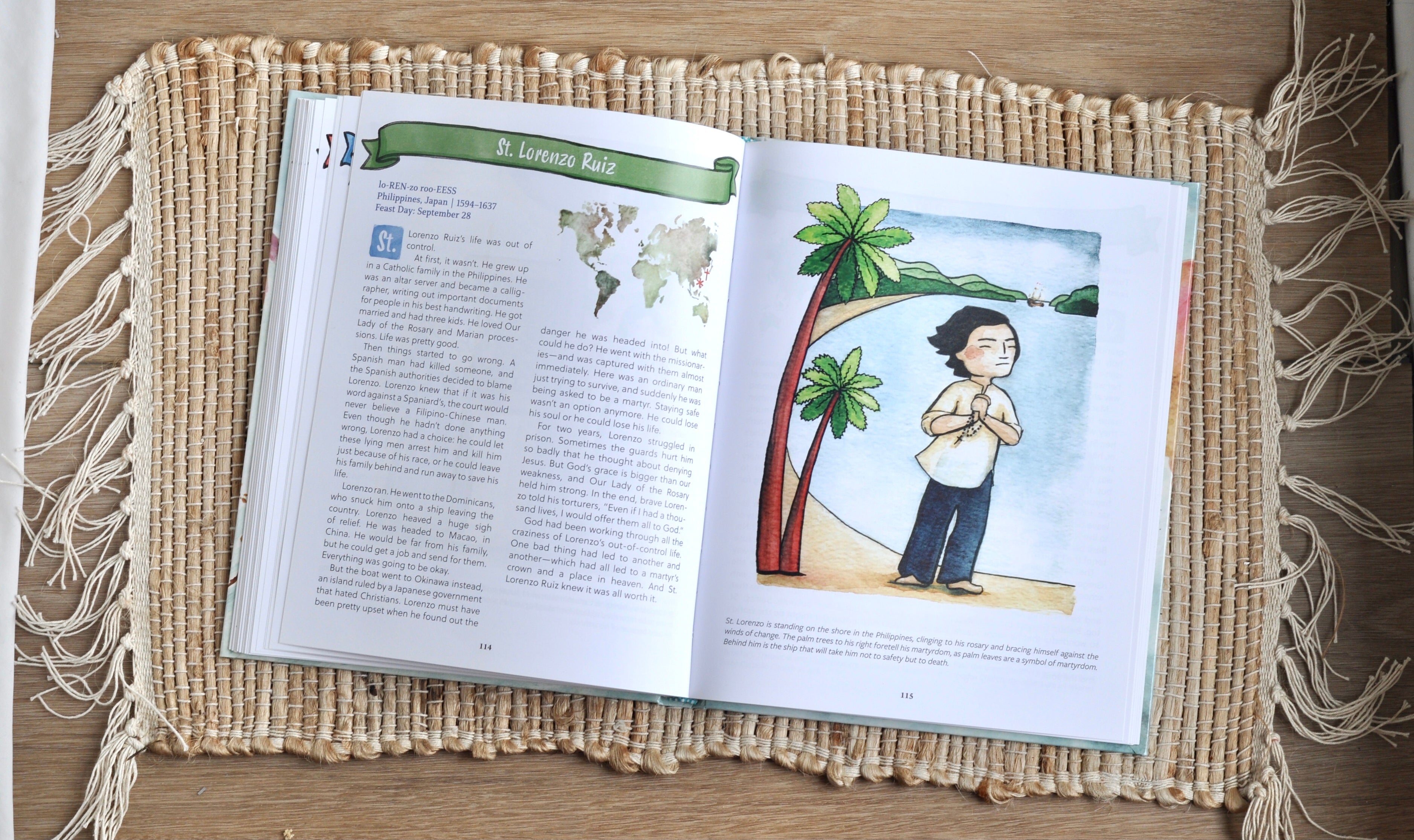 Lorenzo Ruiz // Patron Saint Block