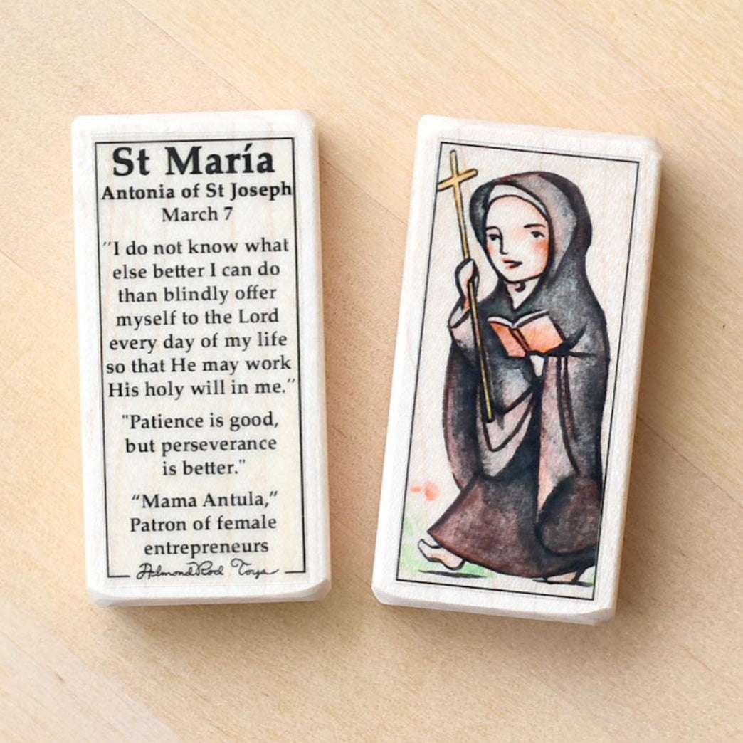 Mama Antula Patron Saint Block