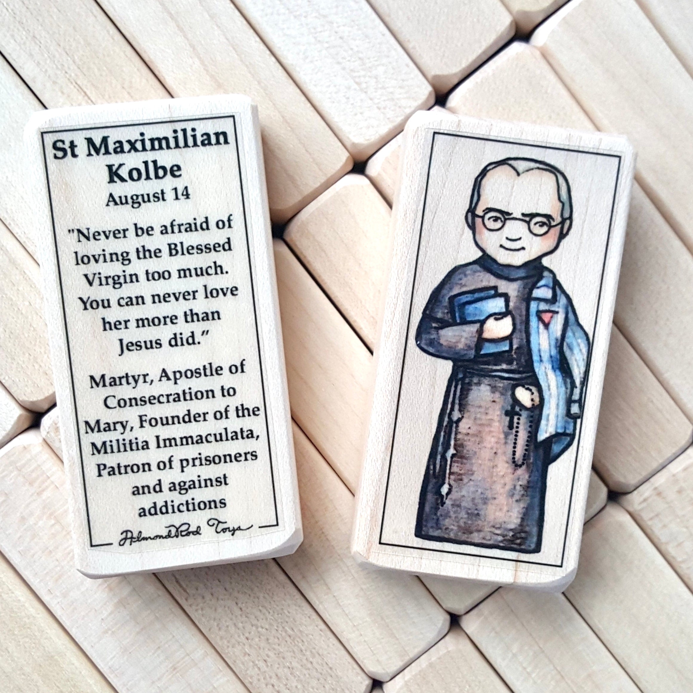 Maximilian Kolbe // Patron Saint Block