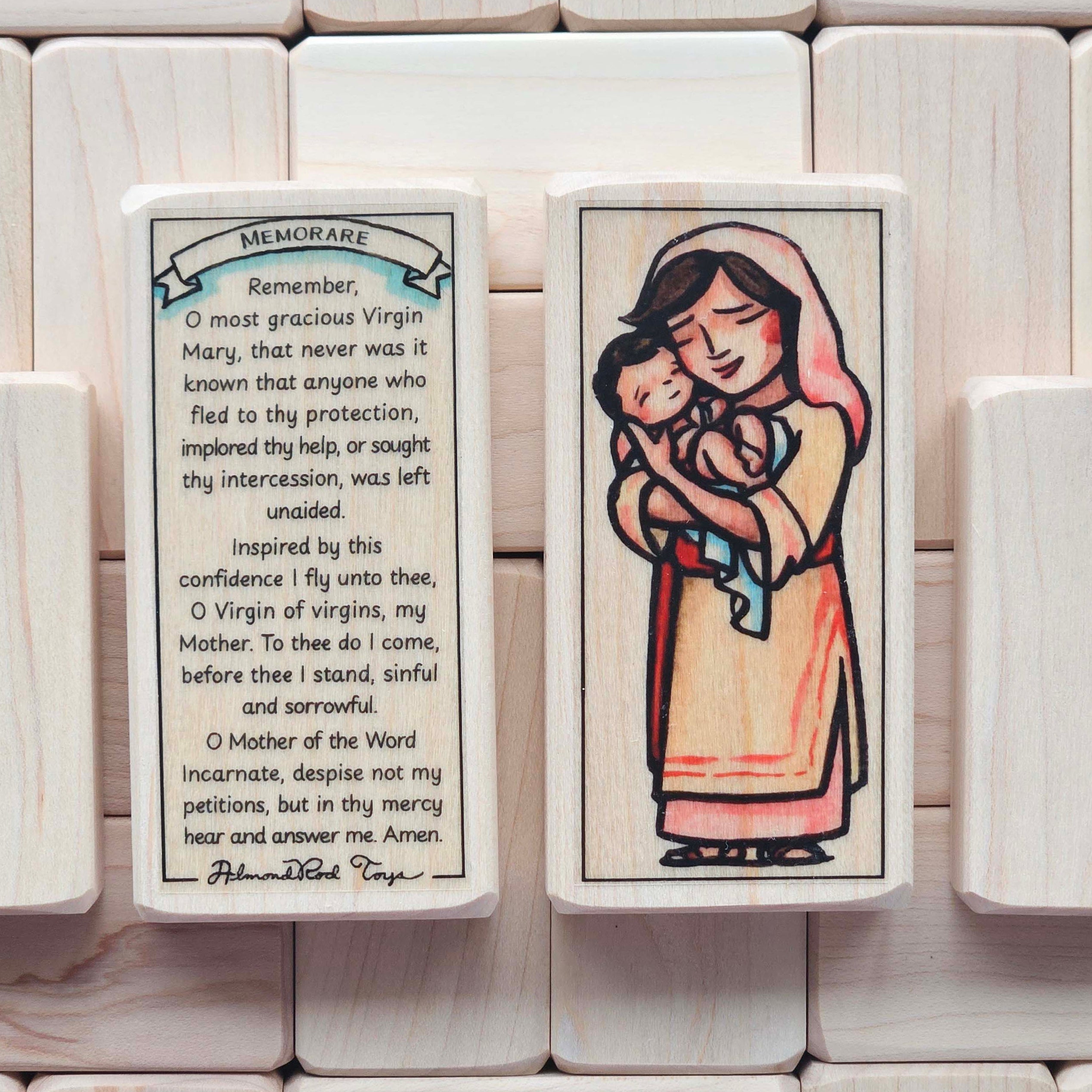 NEW Prayer BIG Blocks // Help Little Ones Memorize these Important Prayers // Reg Retail $19 each