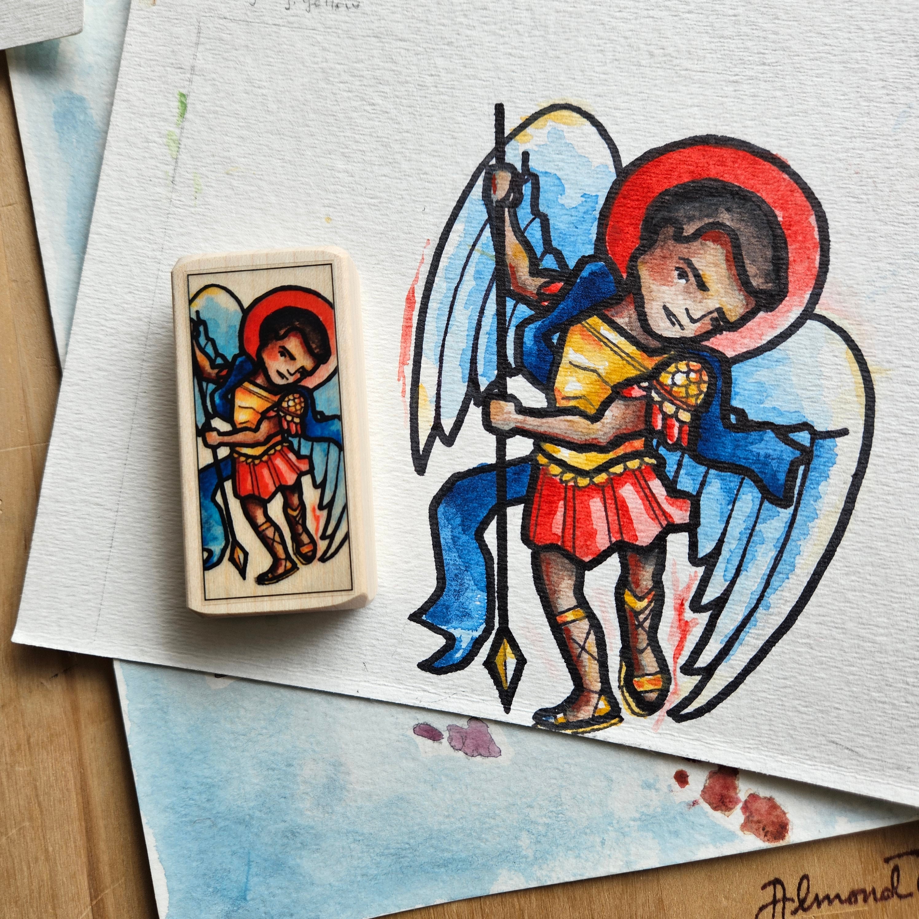 Michael the Archangel // Patron Saint Block