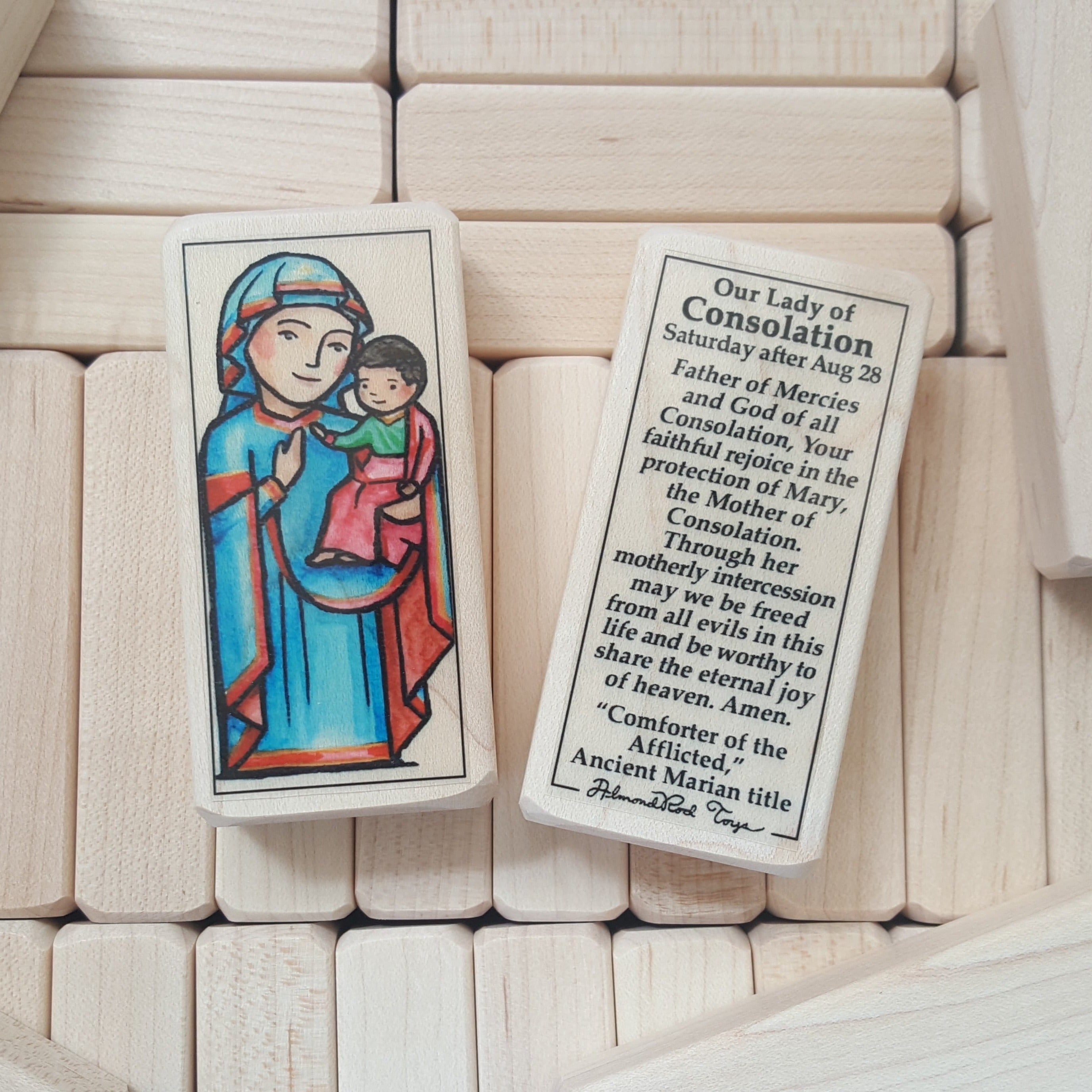 Our Lady of Consolation // Patron Saint Block