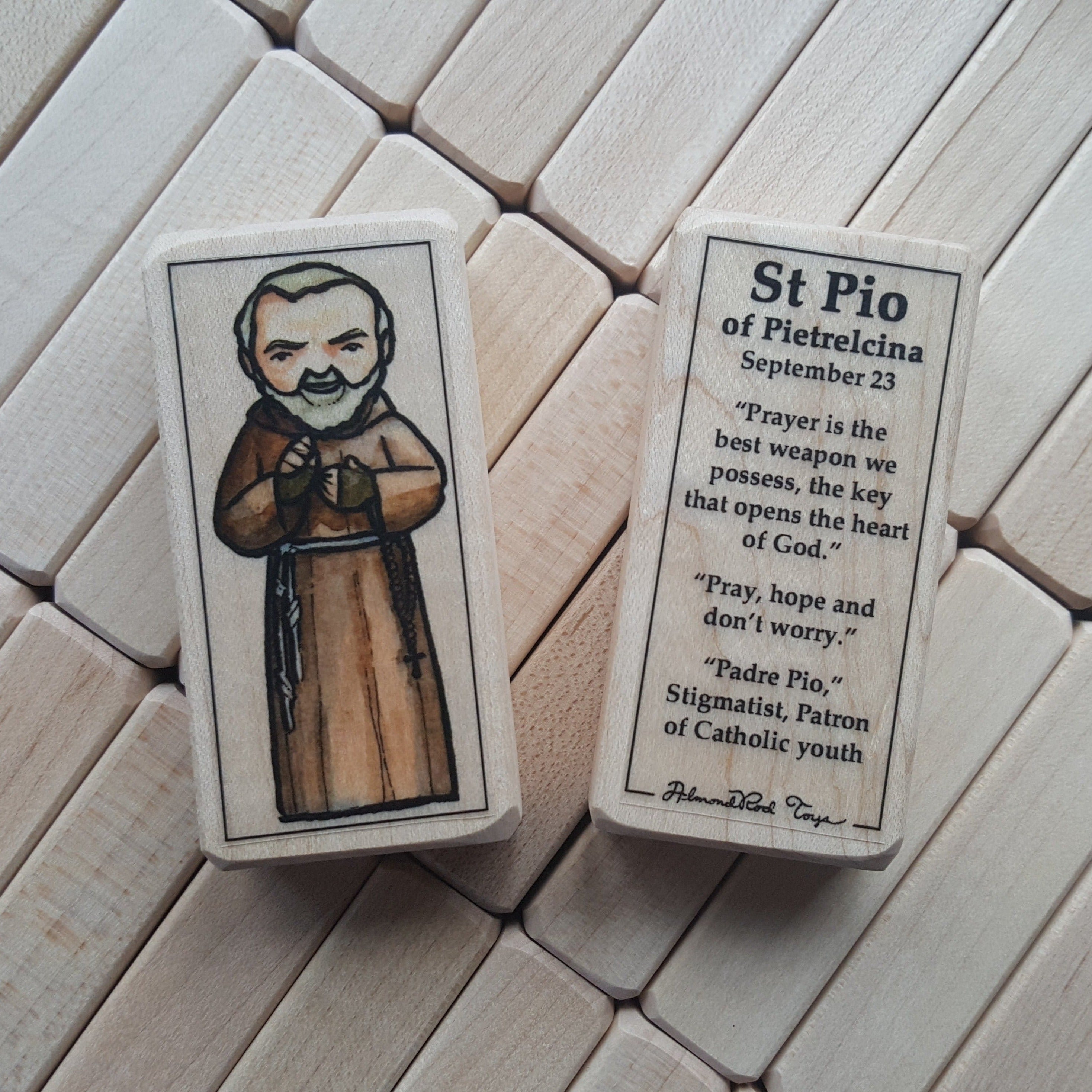 Pio // Patron Saint Block