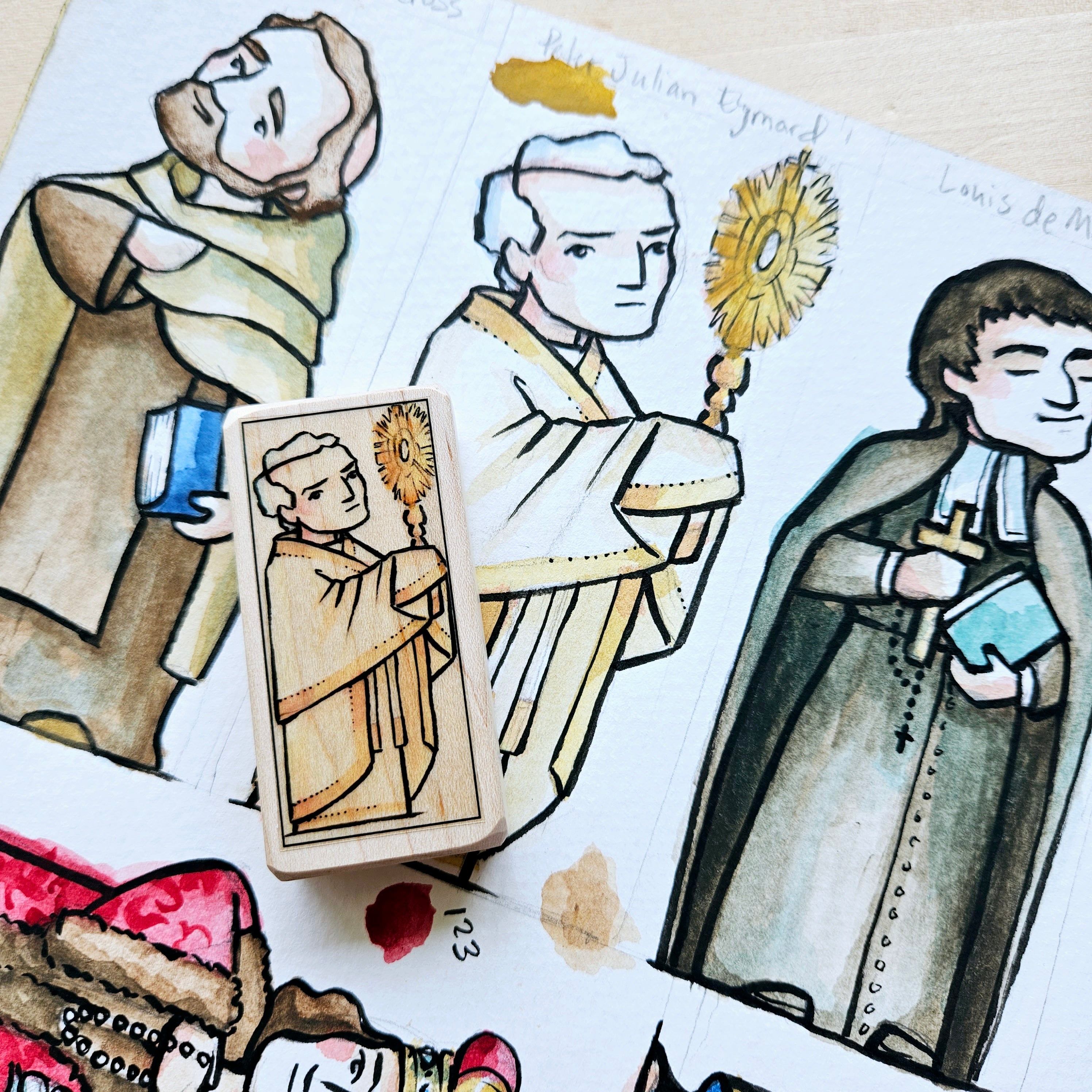 Peter Julian Eymard // Patron Saint Block