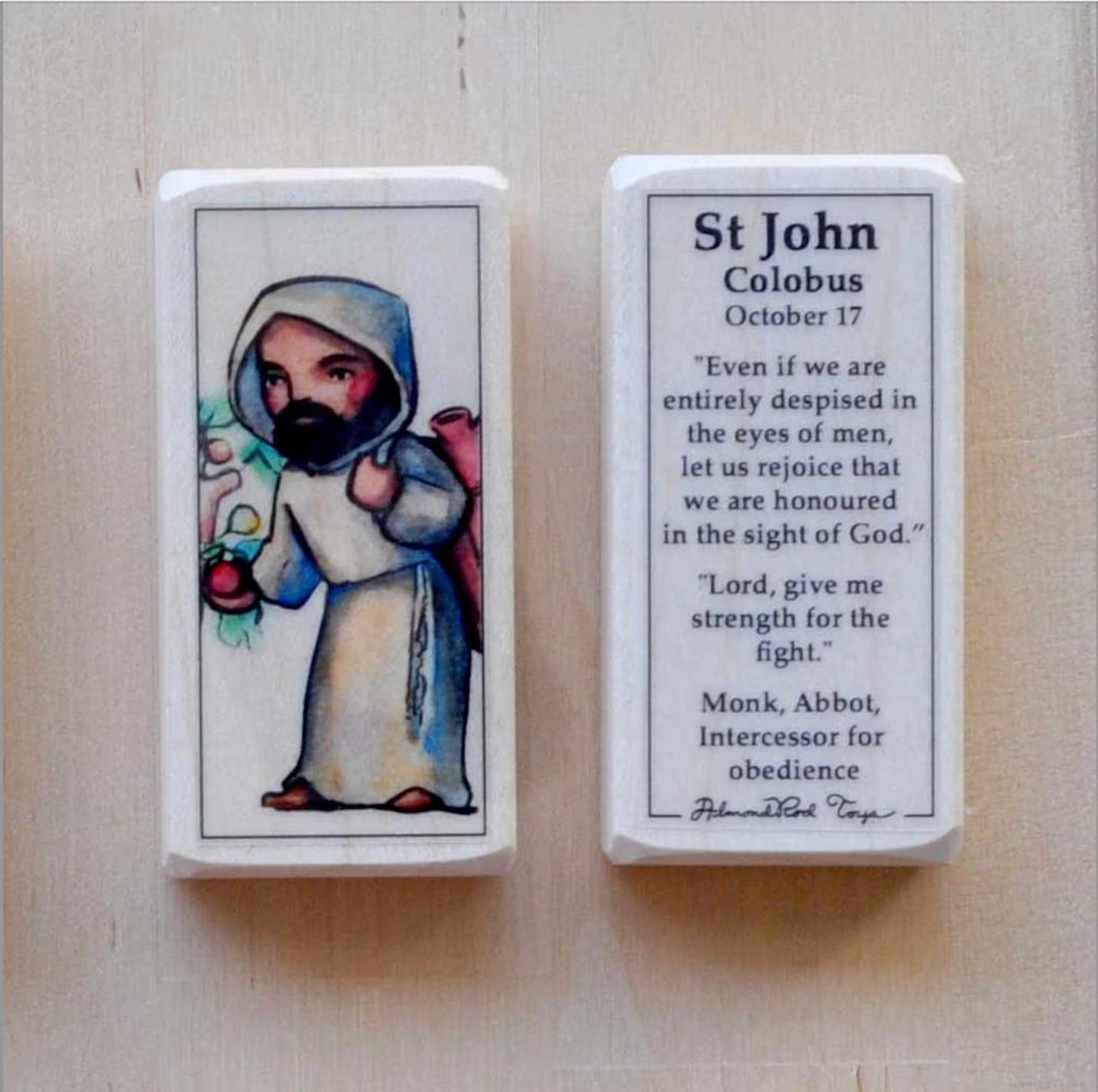 John Colobus // Patron Saint Block