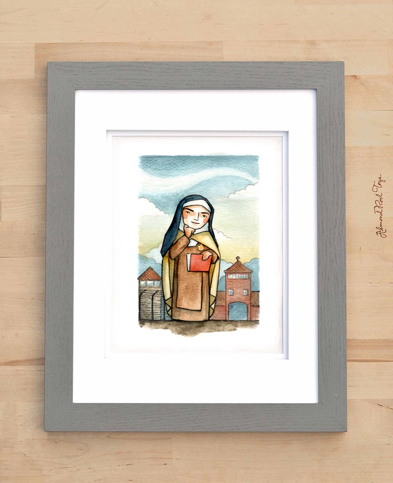 Teresa Benedicta of the Cross Print