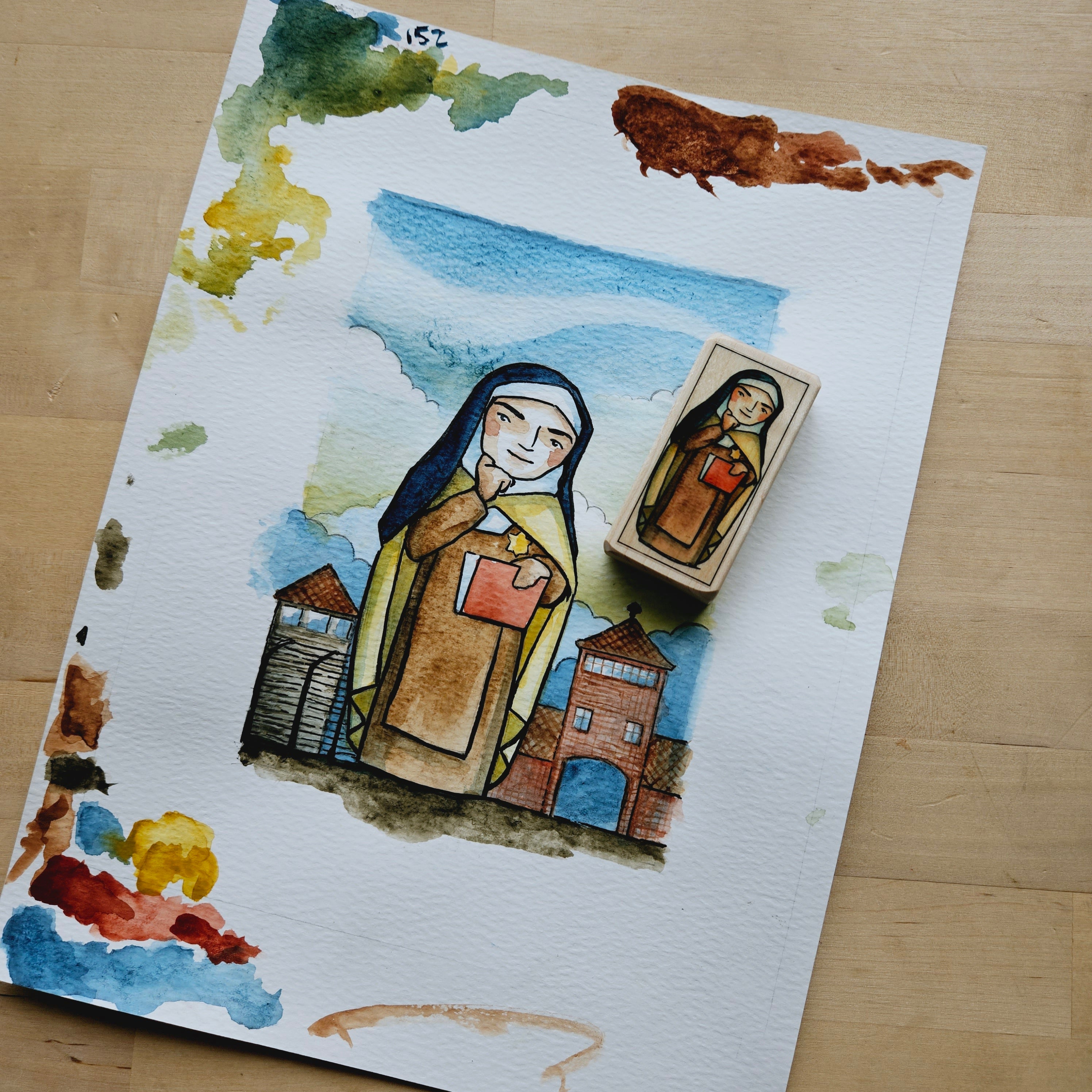 Teresa Benedicta of the Cross // Patron Saint Block