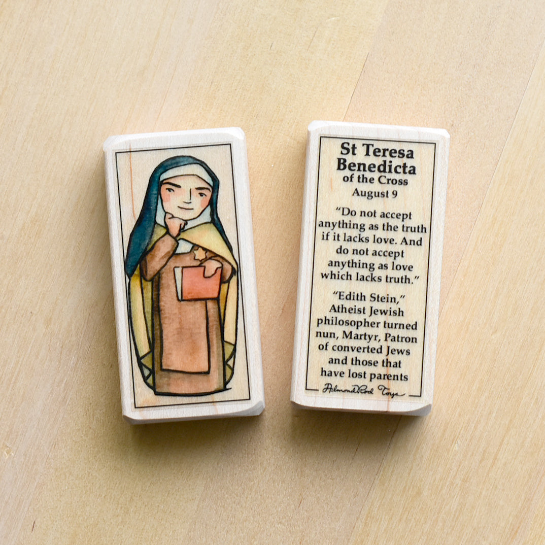 Teresa Benedicta of the Cross (Edith Stein) Patron Saint Block