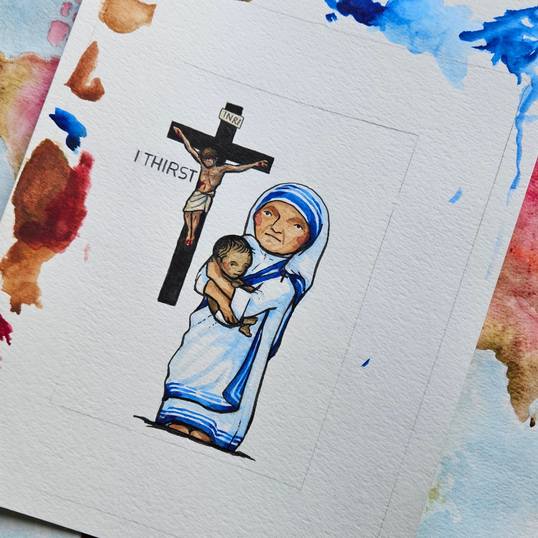 Teresa of Calcutta // Patron Saint Block