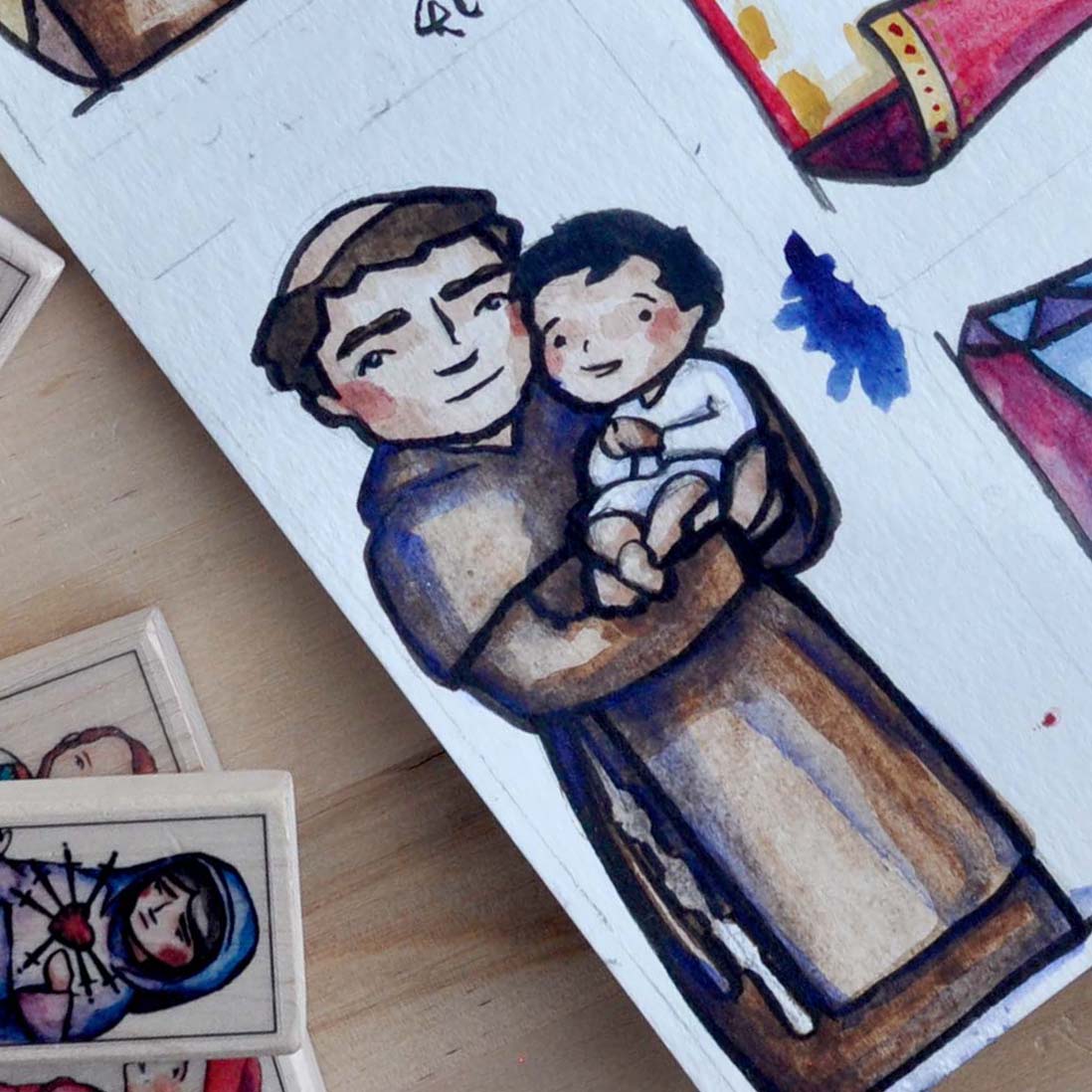 Anthony of Padua // Patron Saint Block