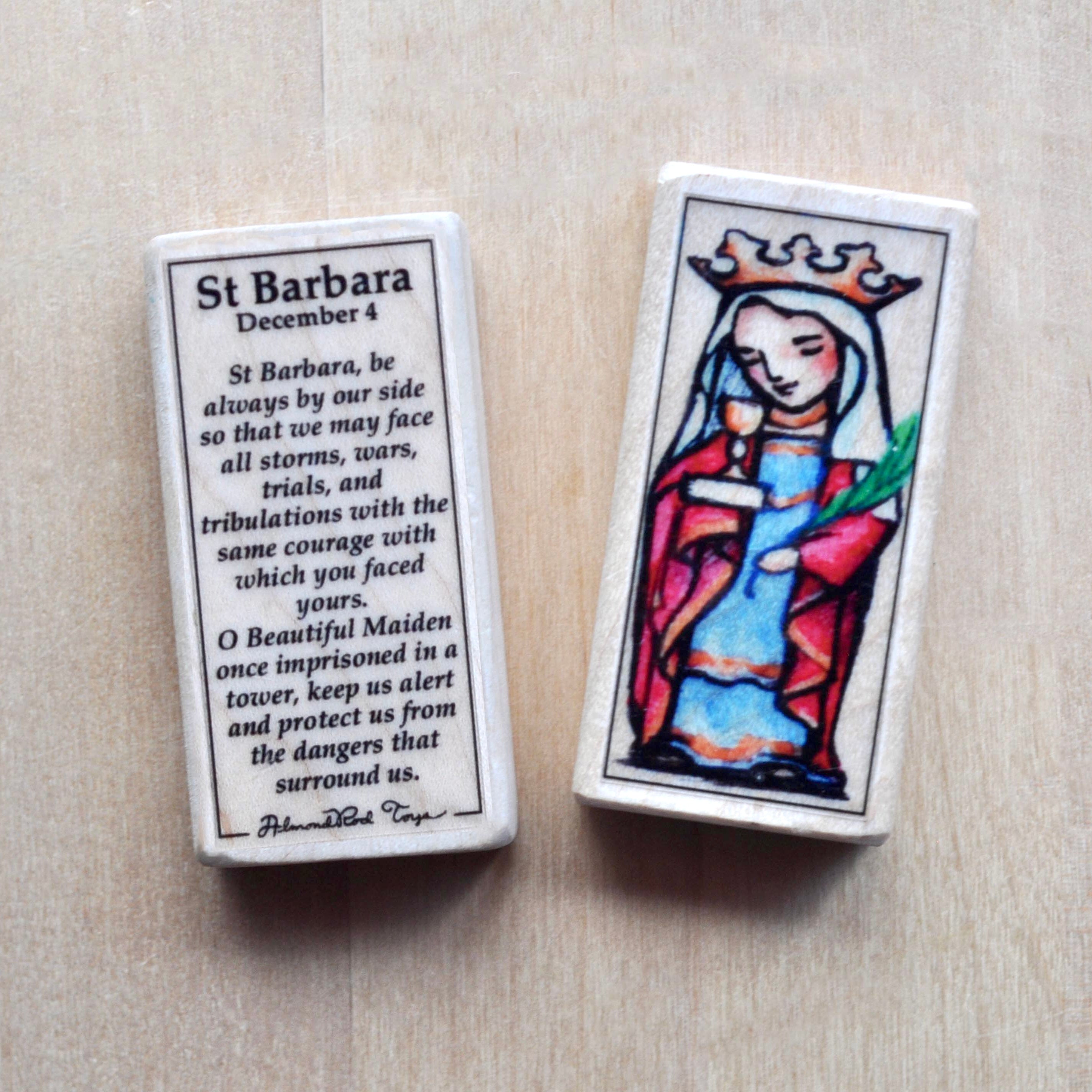 Barbara // Patron Saint Block