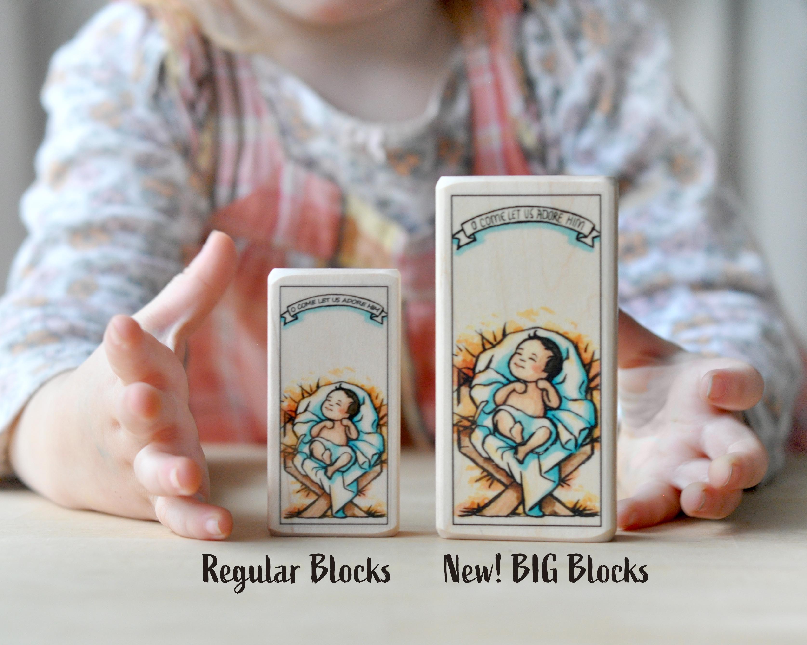 NEW Christmas Story BIG Block Set // Heavy Duty Nativity for all ages