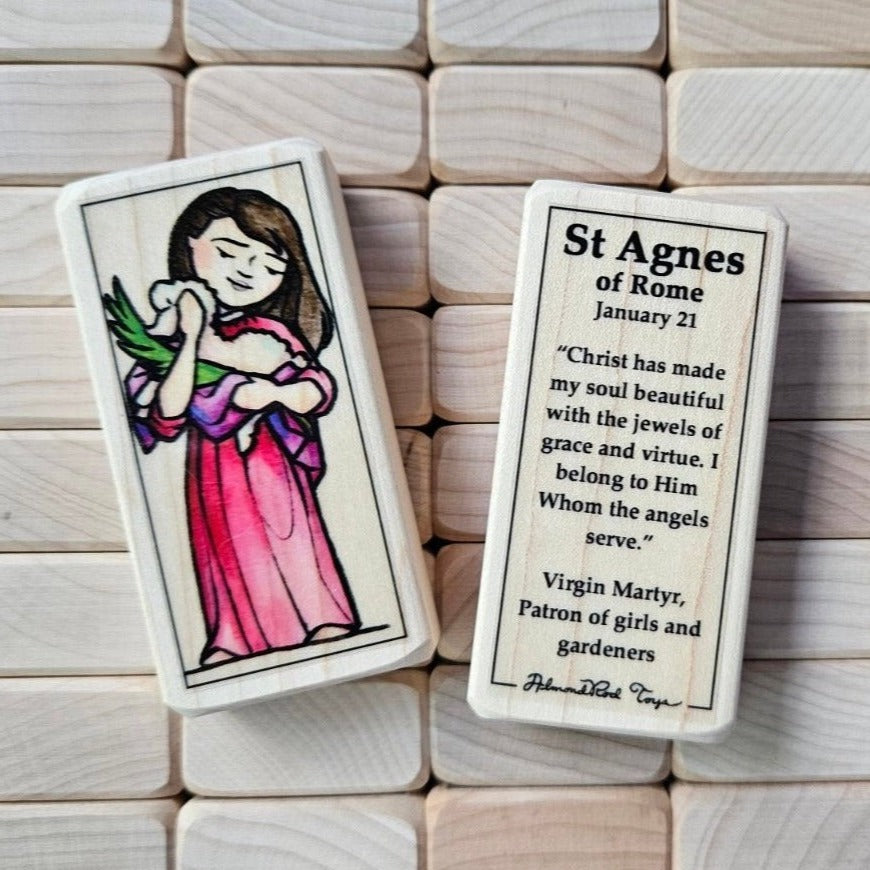 Agnes // Patron Saint Block