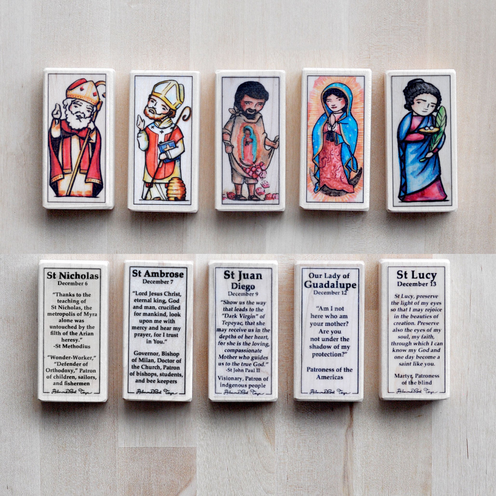 Advent Saints // Christmas Collection Block Set