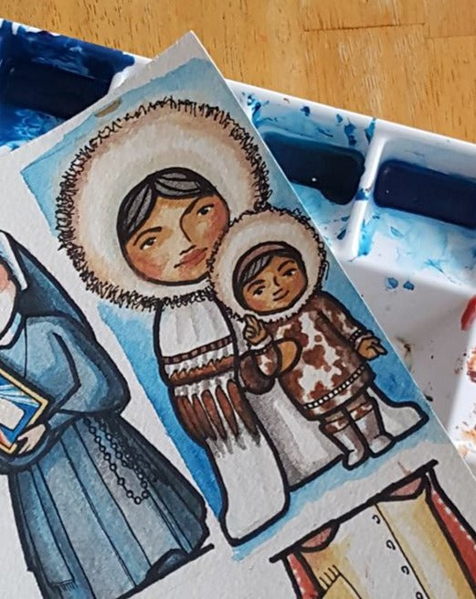 Our Lady of the Arctic Snows // Patron Saint Block