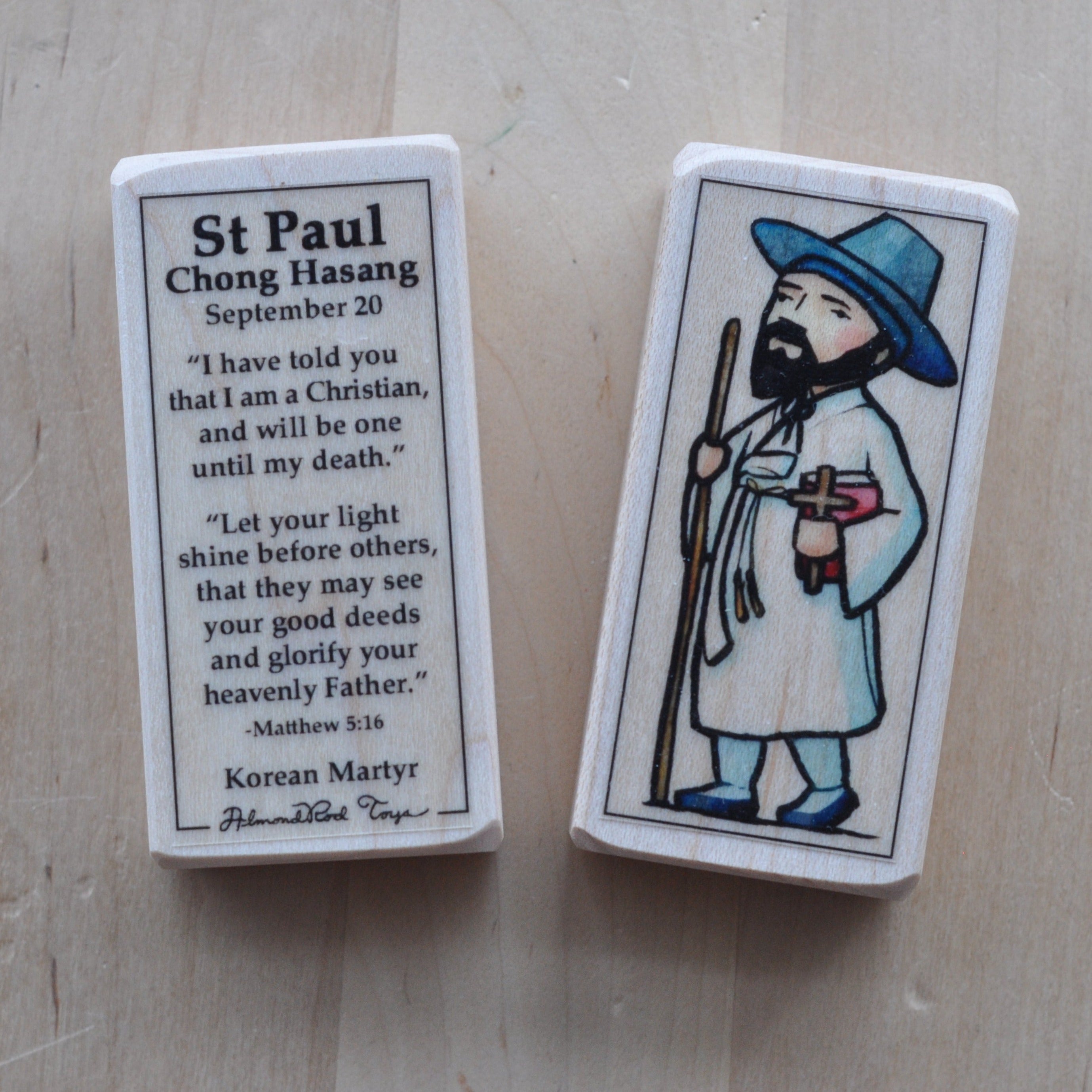 Paul Chong Hasang // Patron Saint Block
