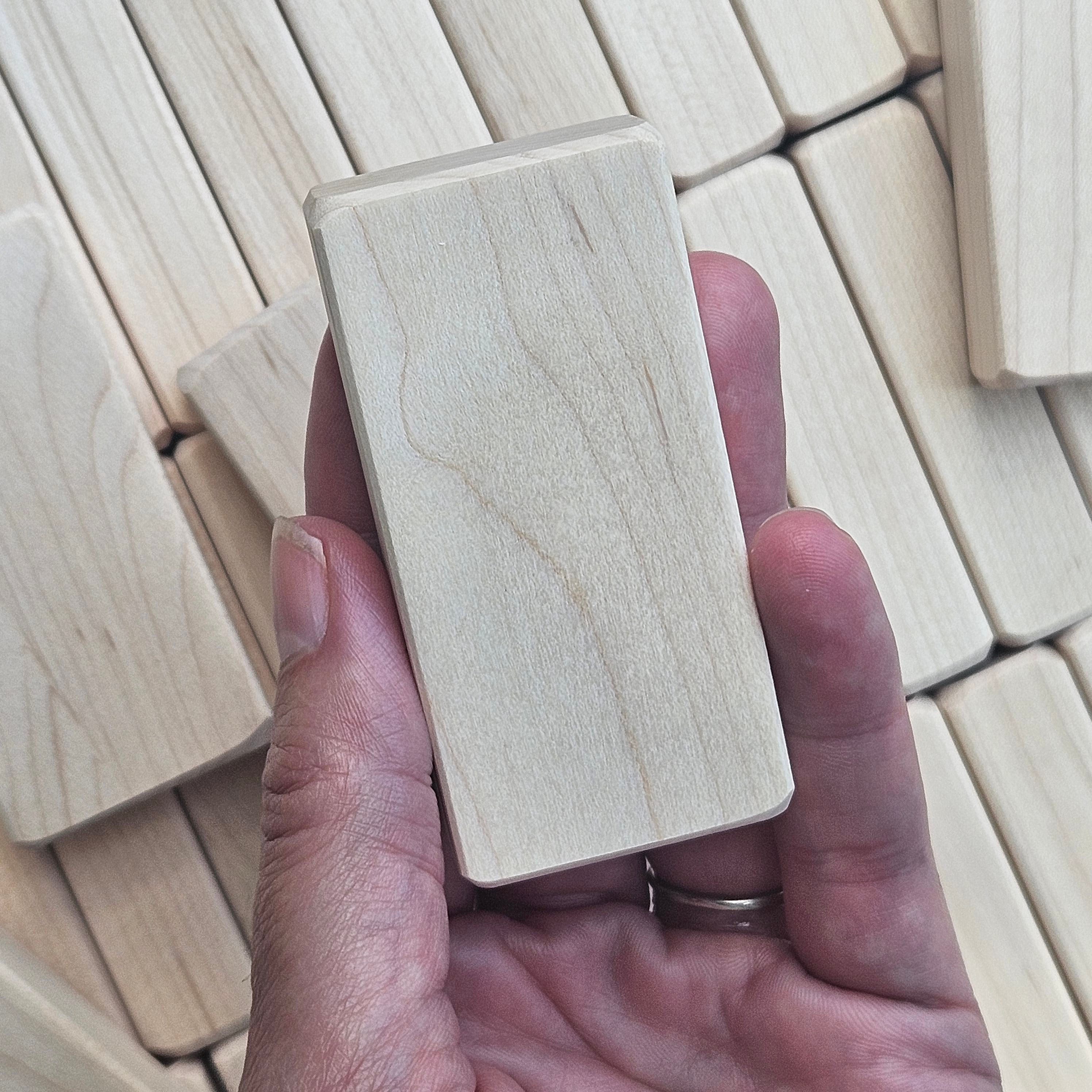 Premium Sanded Wood Blocks for decoupaging